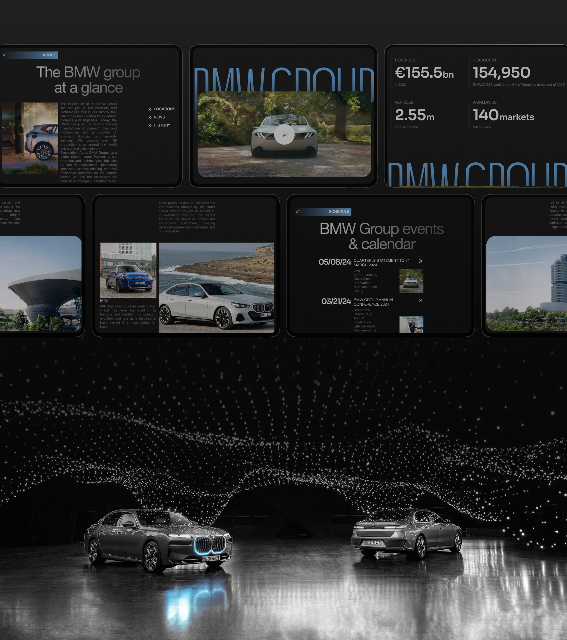 BMW Group | Corporative website | Редизайн веб-сайта — Изображение №5 — Интерфейсы на Dprofile