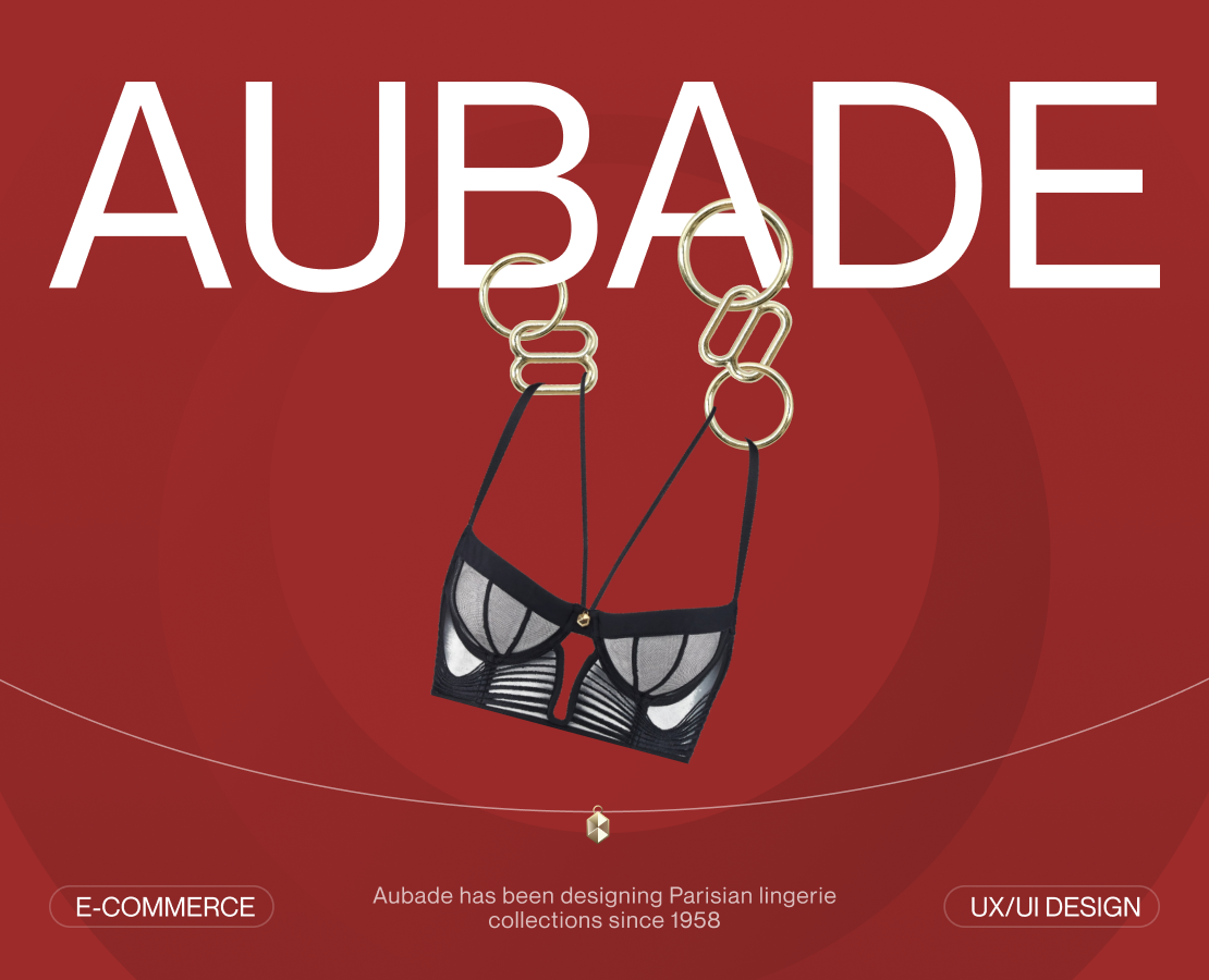 Aubade | E-commerce | Редизайн веб-сайта — Интерфейсы на Dprofile