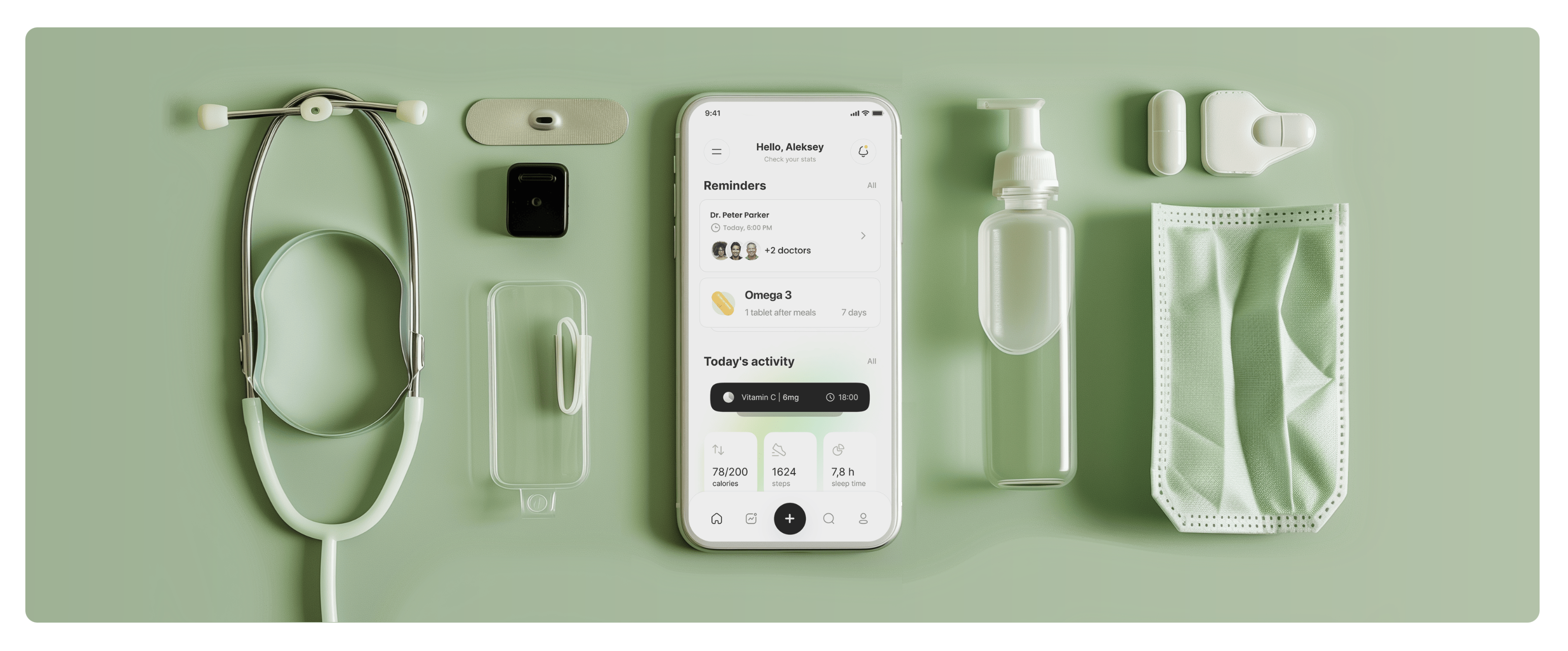 Healthcare medical application — Изображение №1 — Интерфейсы на Dprofile