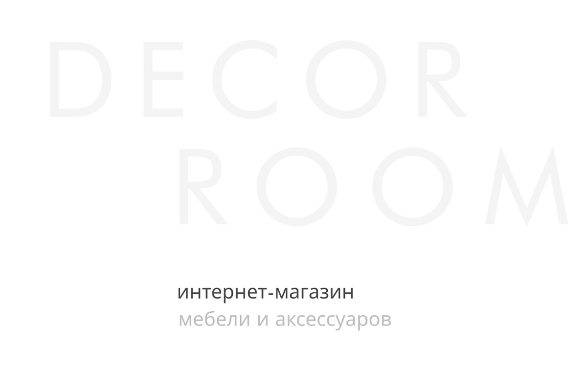 Decor Room furniture online store — Изображение №1 — Интерфейсы, Иллюстрация на Dprofile