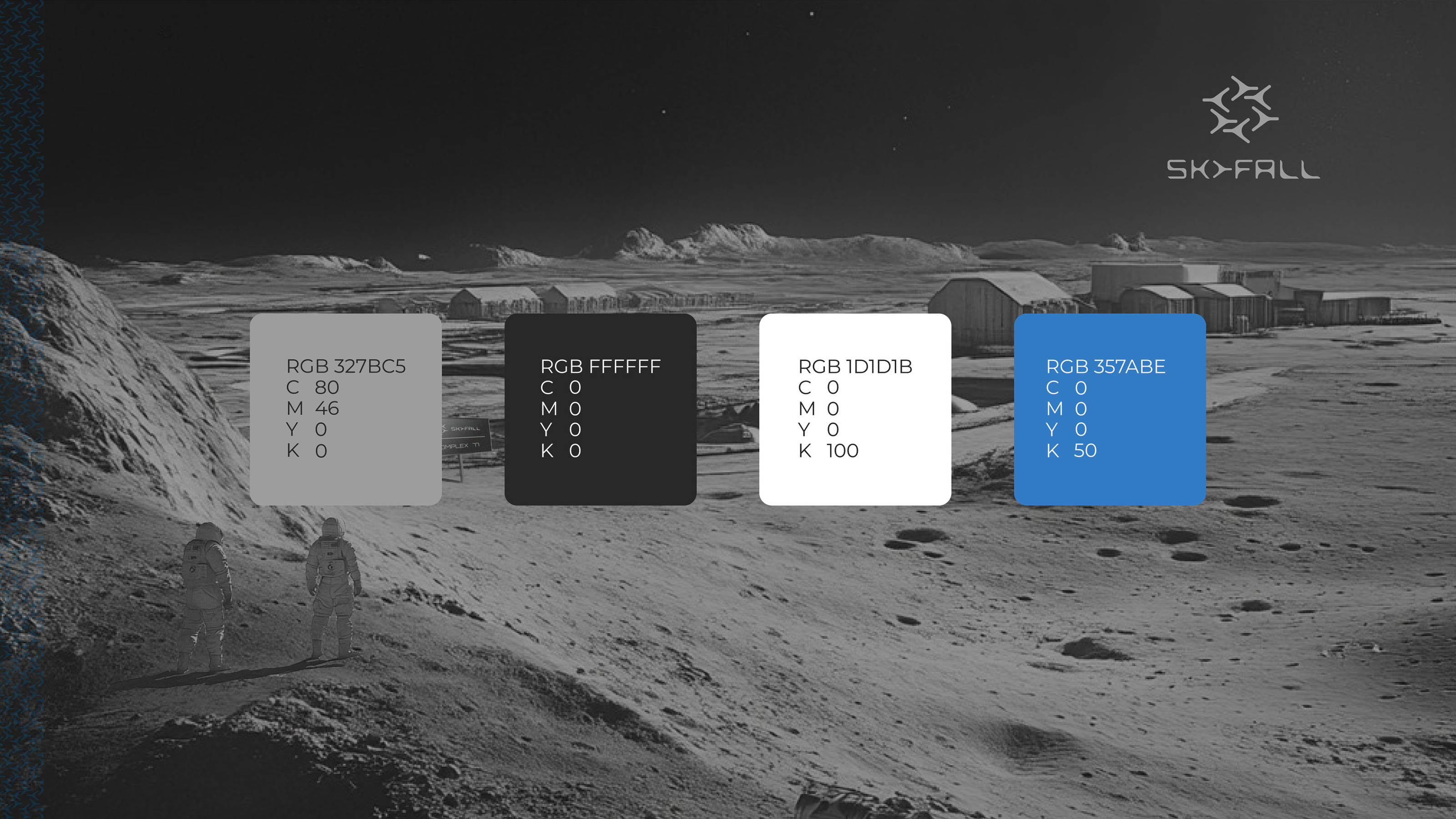 Brand identity of Skyfall — Изображение №4 — Брендинг на Dprofile