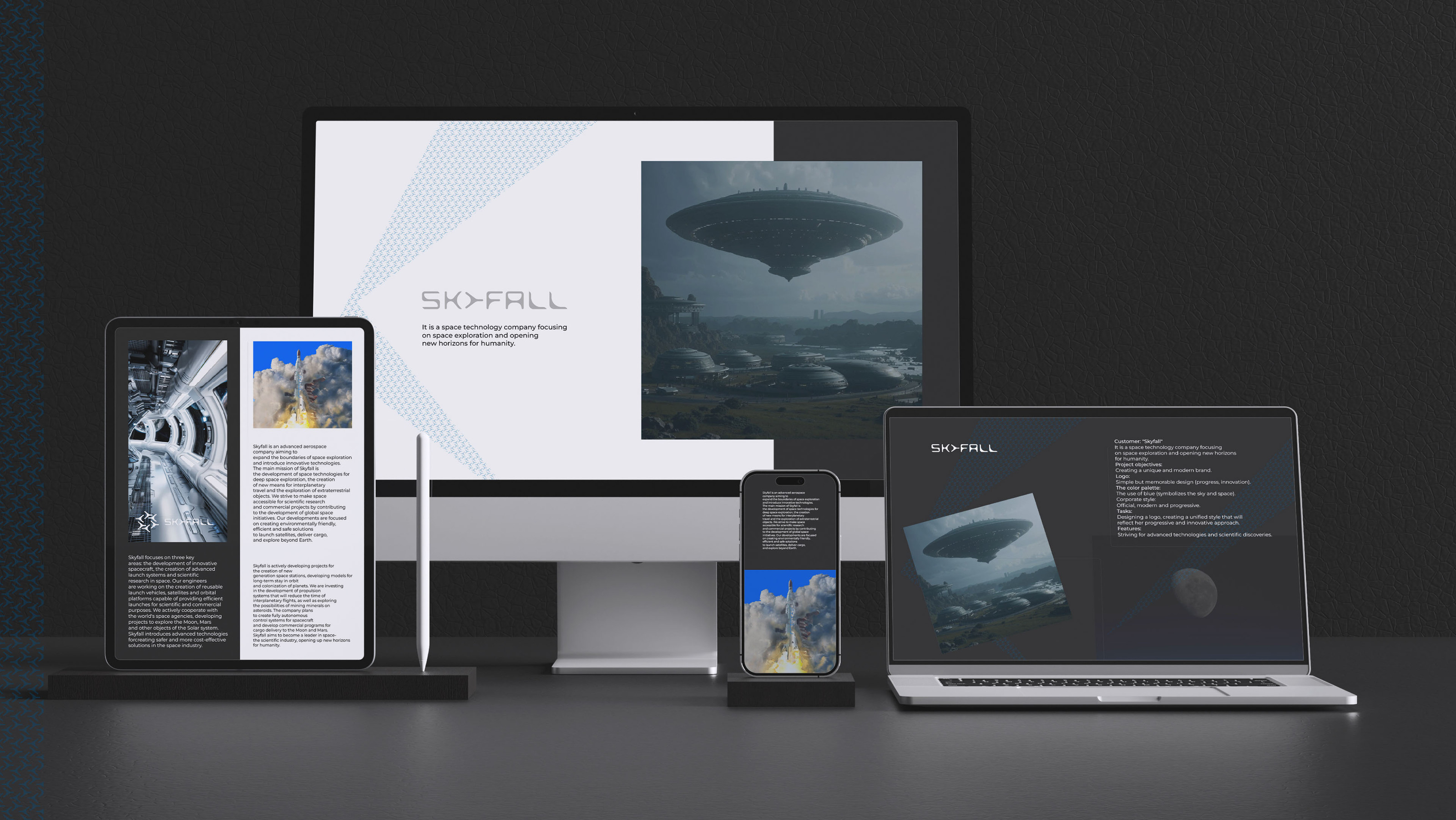 Brand identity of Skyfall — Изображение №11 — Брендинг на Dprofile