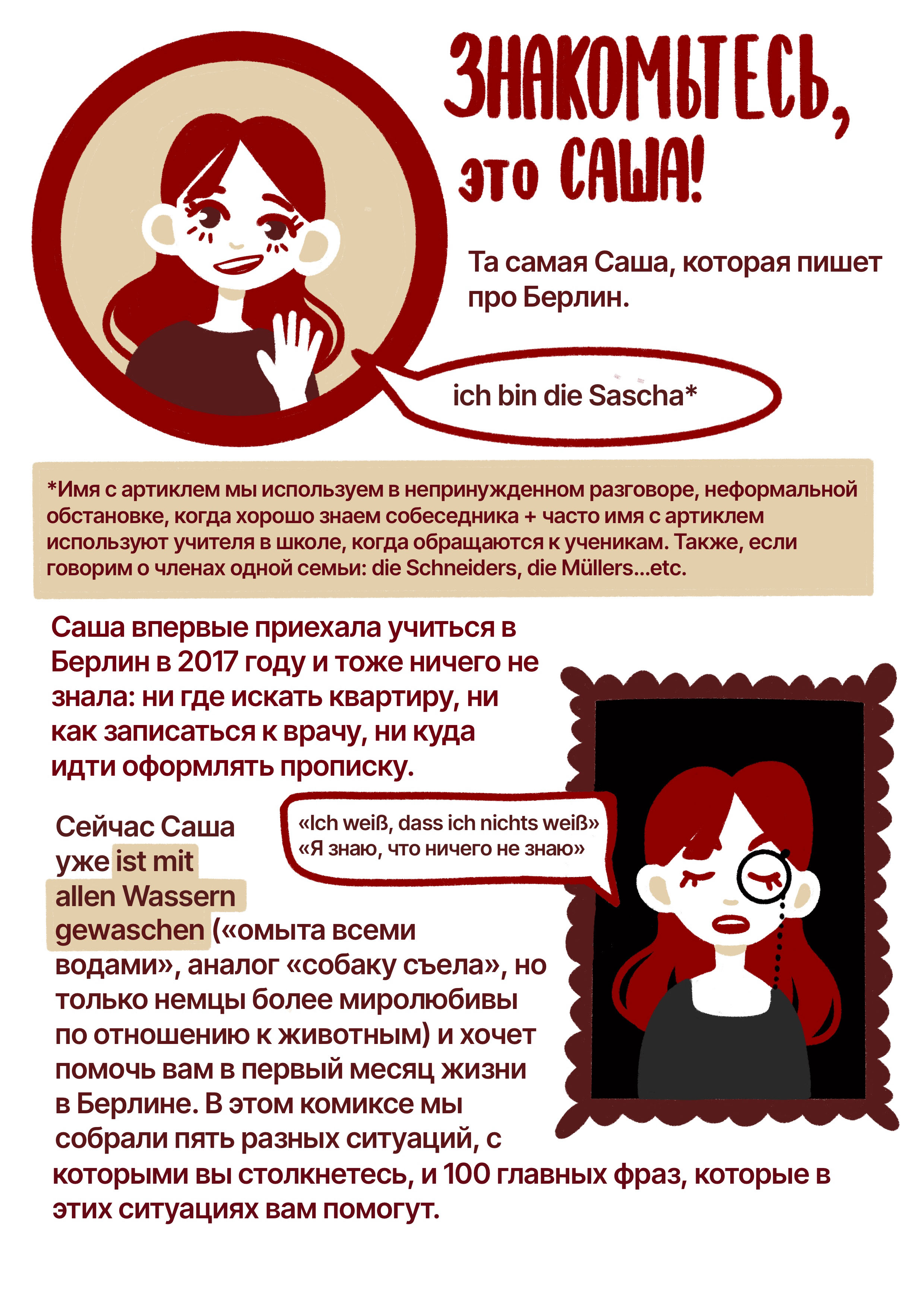 Комикс для соцсетей | Школа немецкого языка — Изображение №4 — Иллюстрация, Маркетинг на Dprofile