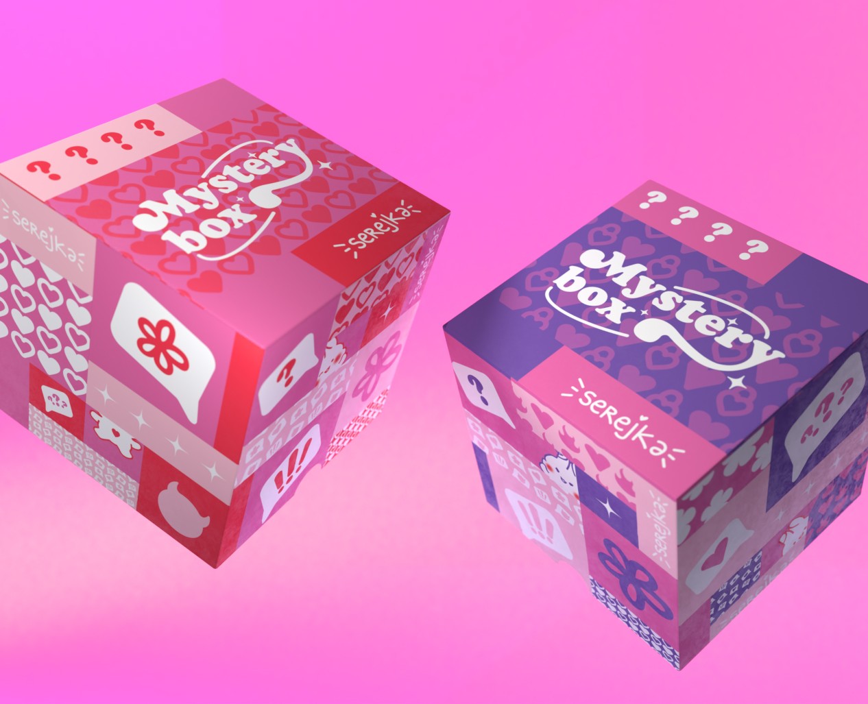 Мистери Бокс Дизайн Упаковки и Продукта — Брендинг, 3D на Dprofile