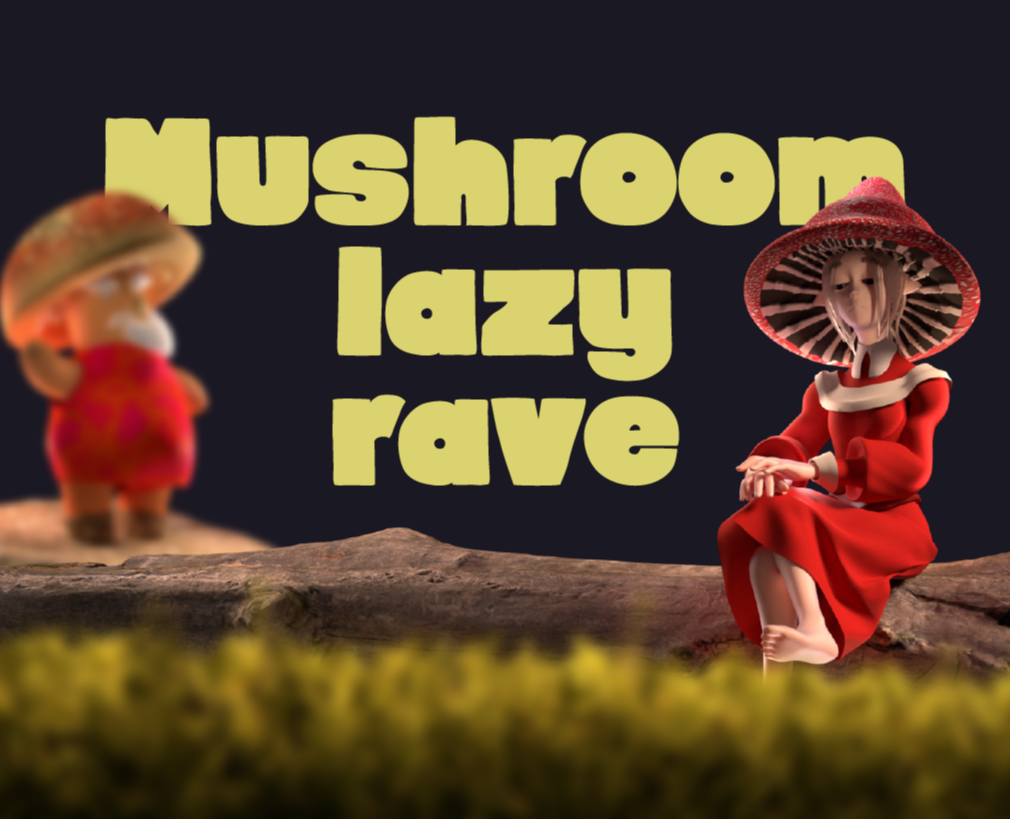 Mushroom lazy rave — Иллюстрация, Анимация на Dprofile