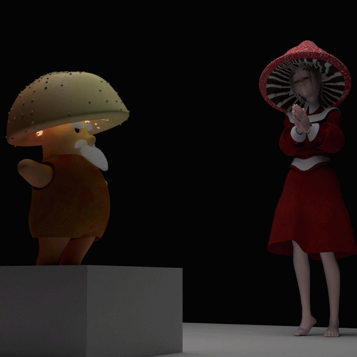 Mushroom lazy rave — Изображение №4 — Иллюстрация, Анимация на Dprofile