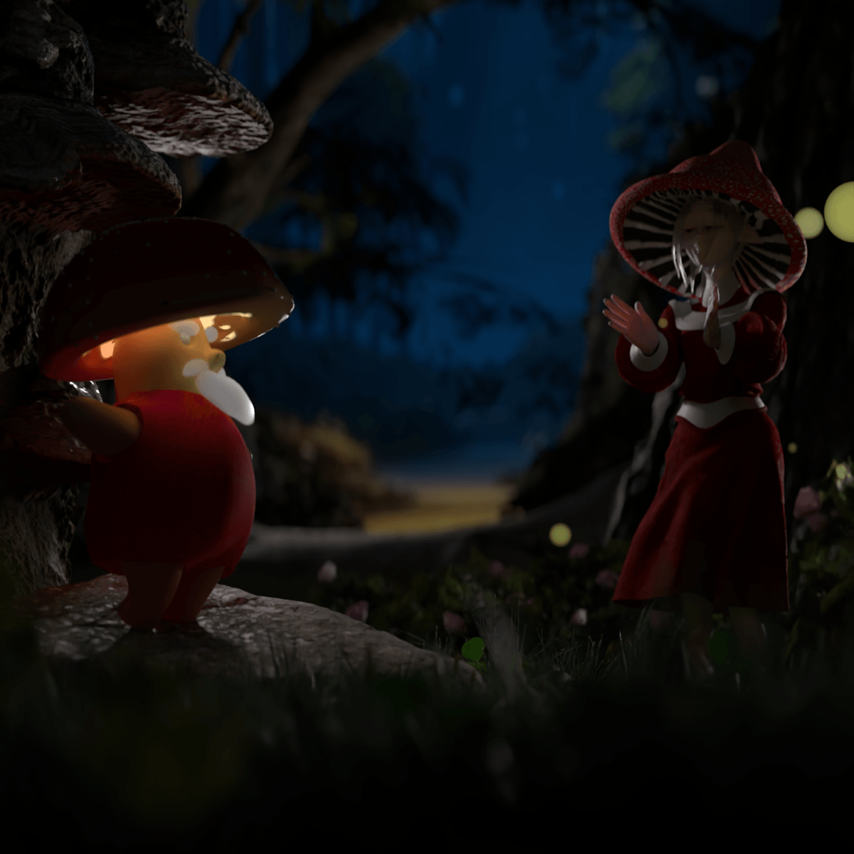Mushroom lazy rave — Изображение №11 — Иллюстрация, Анимация на Dprofile