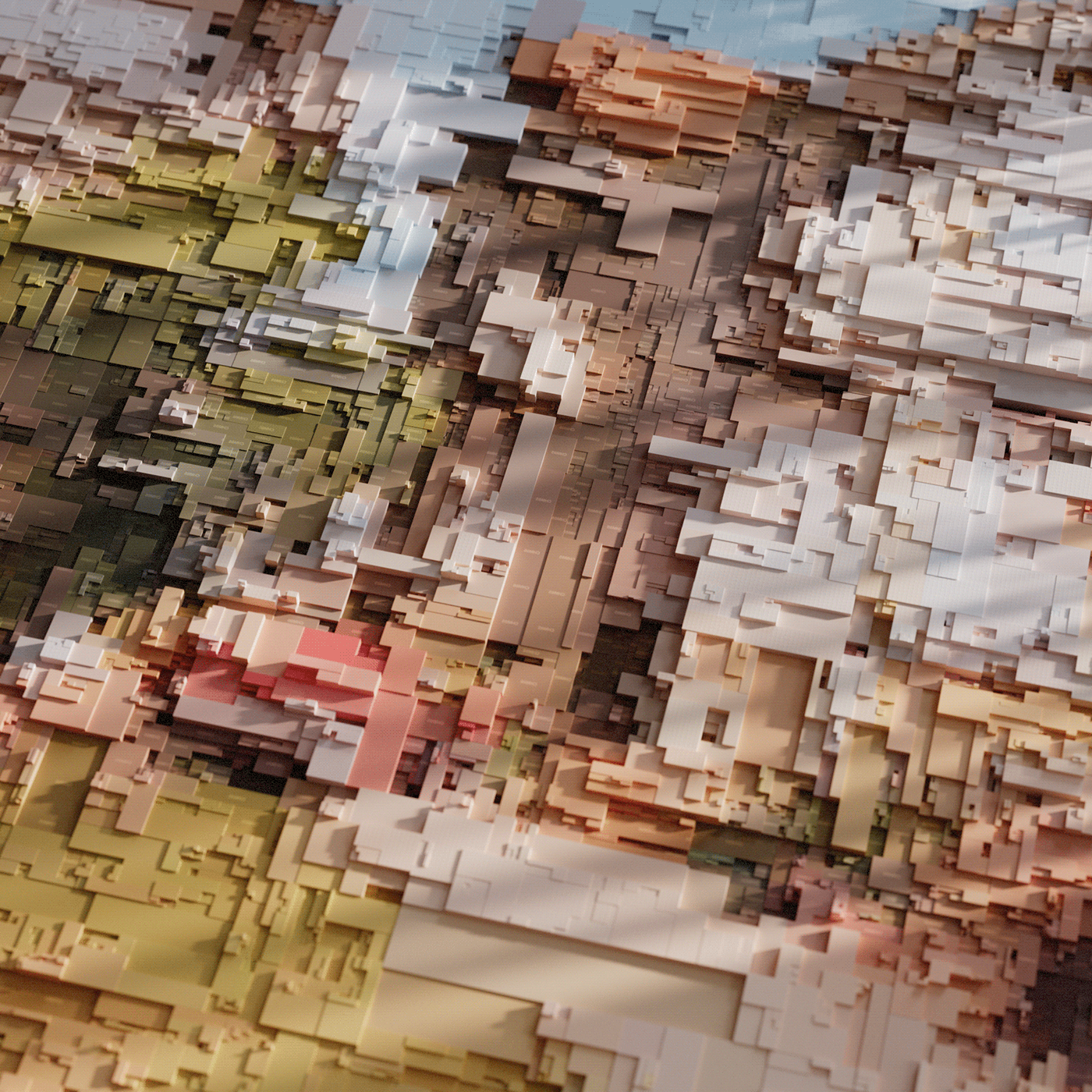 Generative illustrations 1 — Изображение №10 — Иллюстрация, 3D на Dprofile