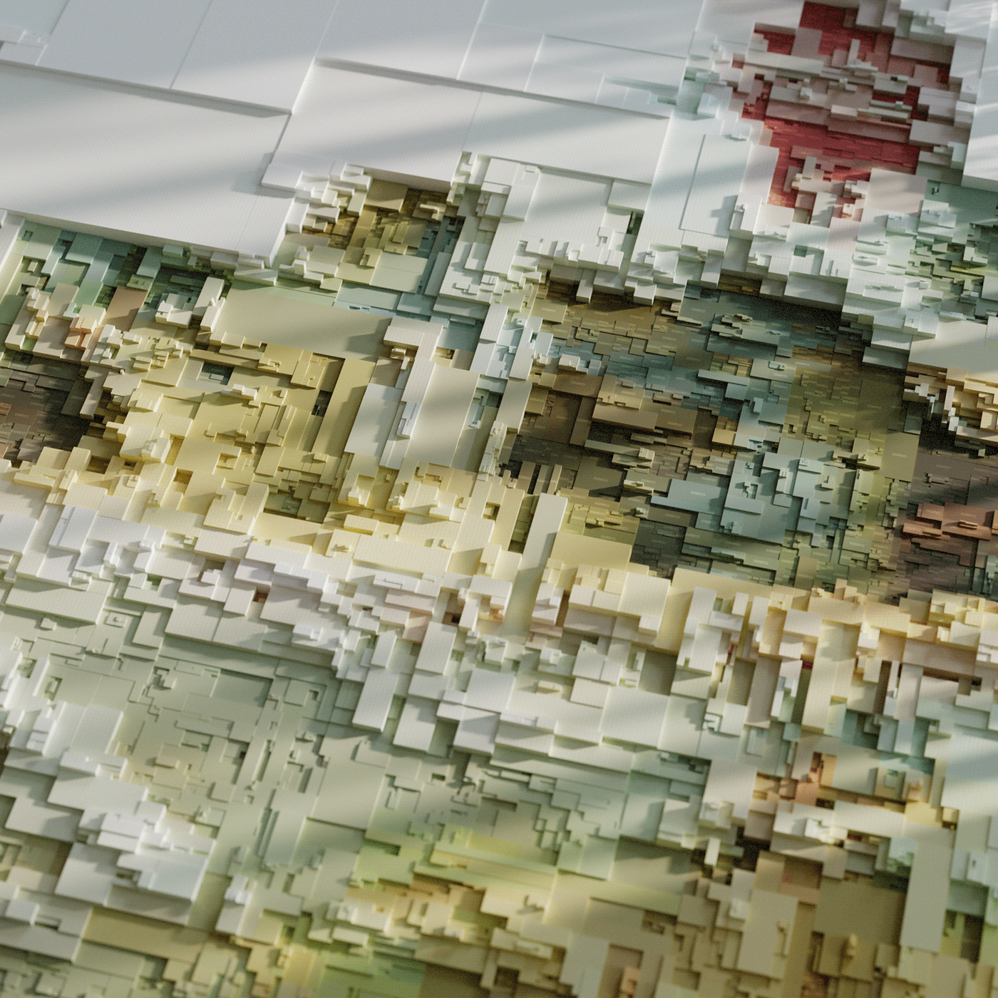 Generative illustrations 1 — Изображение №9 — Иллюстрация, 3D на Dprofile