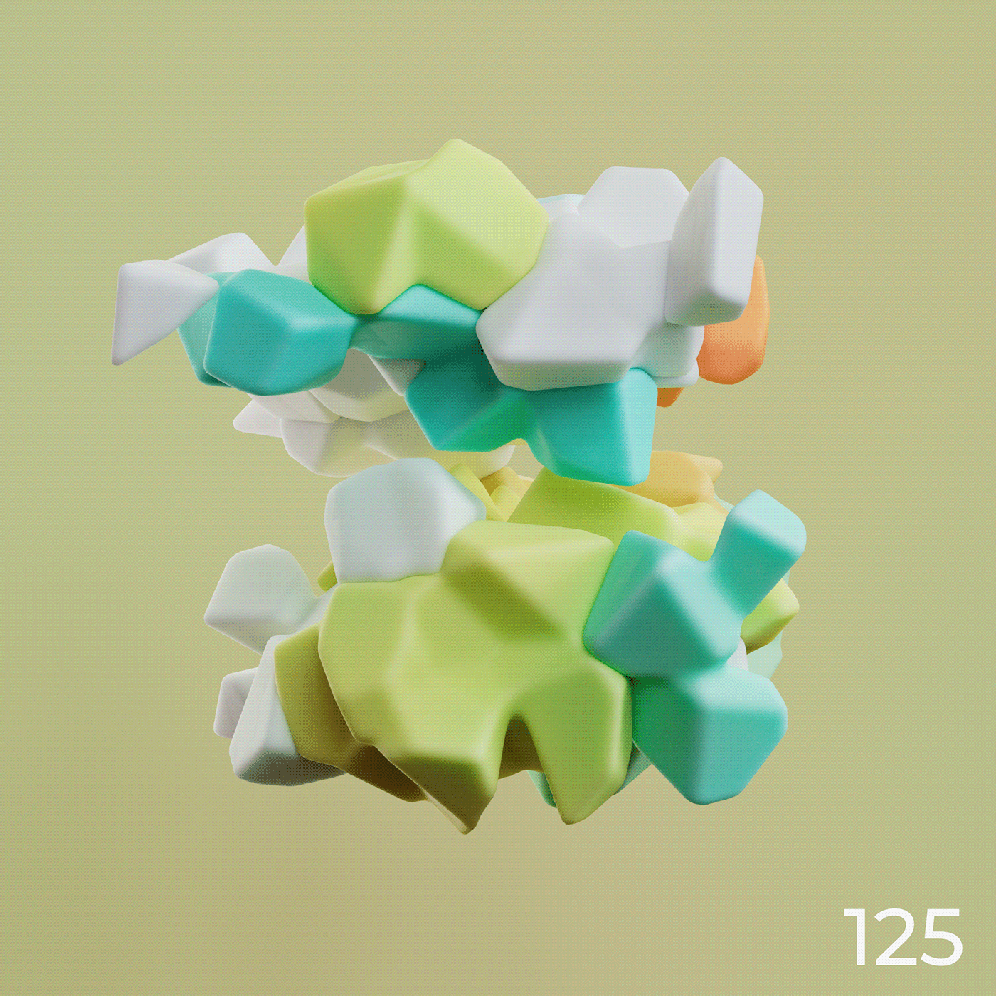 Generative illustrations 1 — Изображение №7 — Иллюстрация, 3D на Dprofile