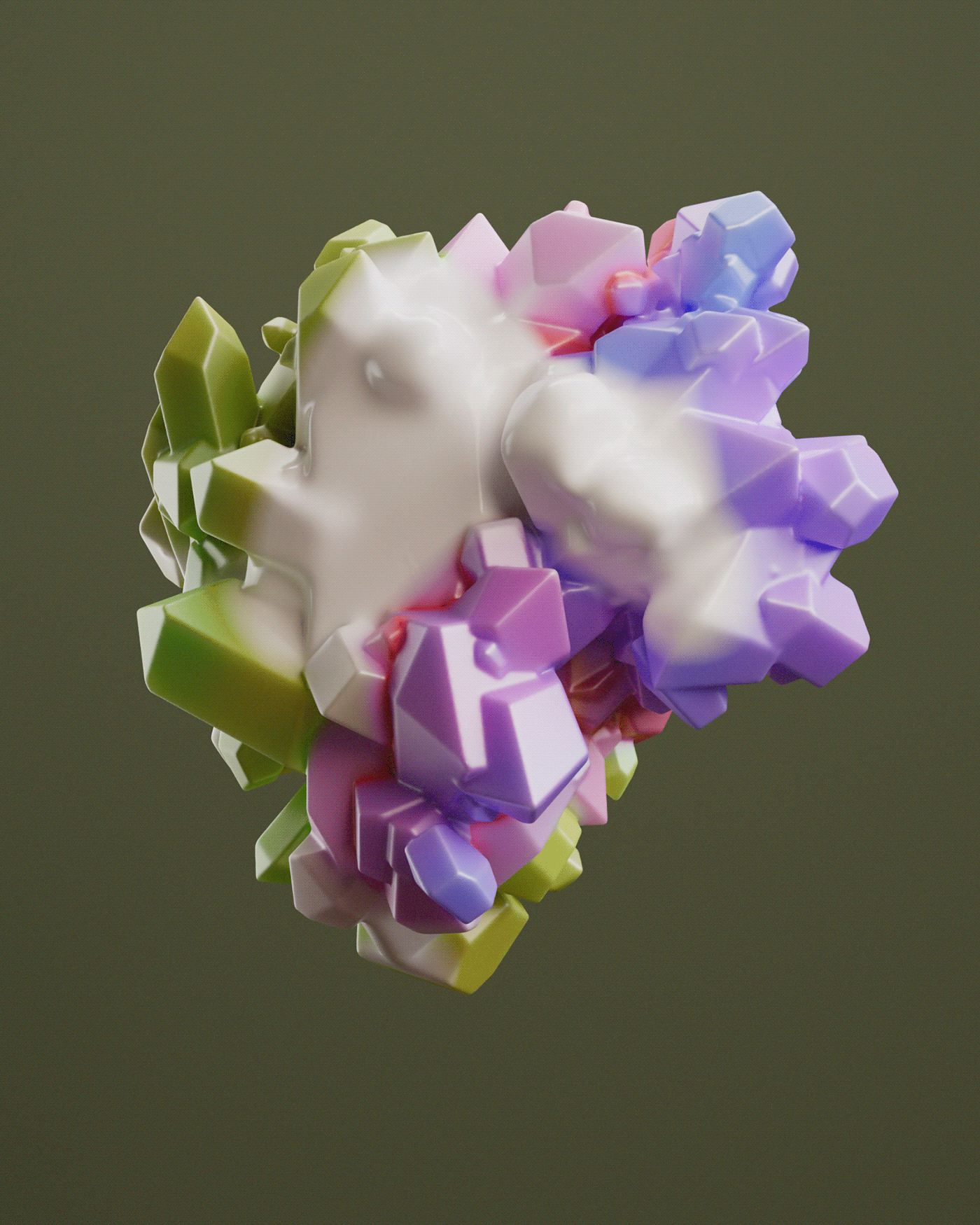 Generative illustrations 2 — Изображение №27 — Иллюстрация, 3D на Dprofile