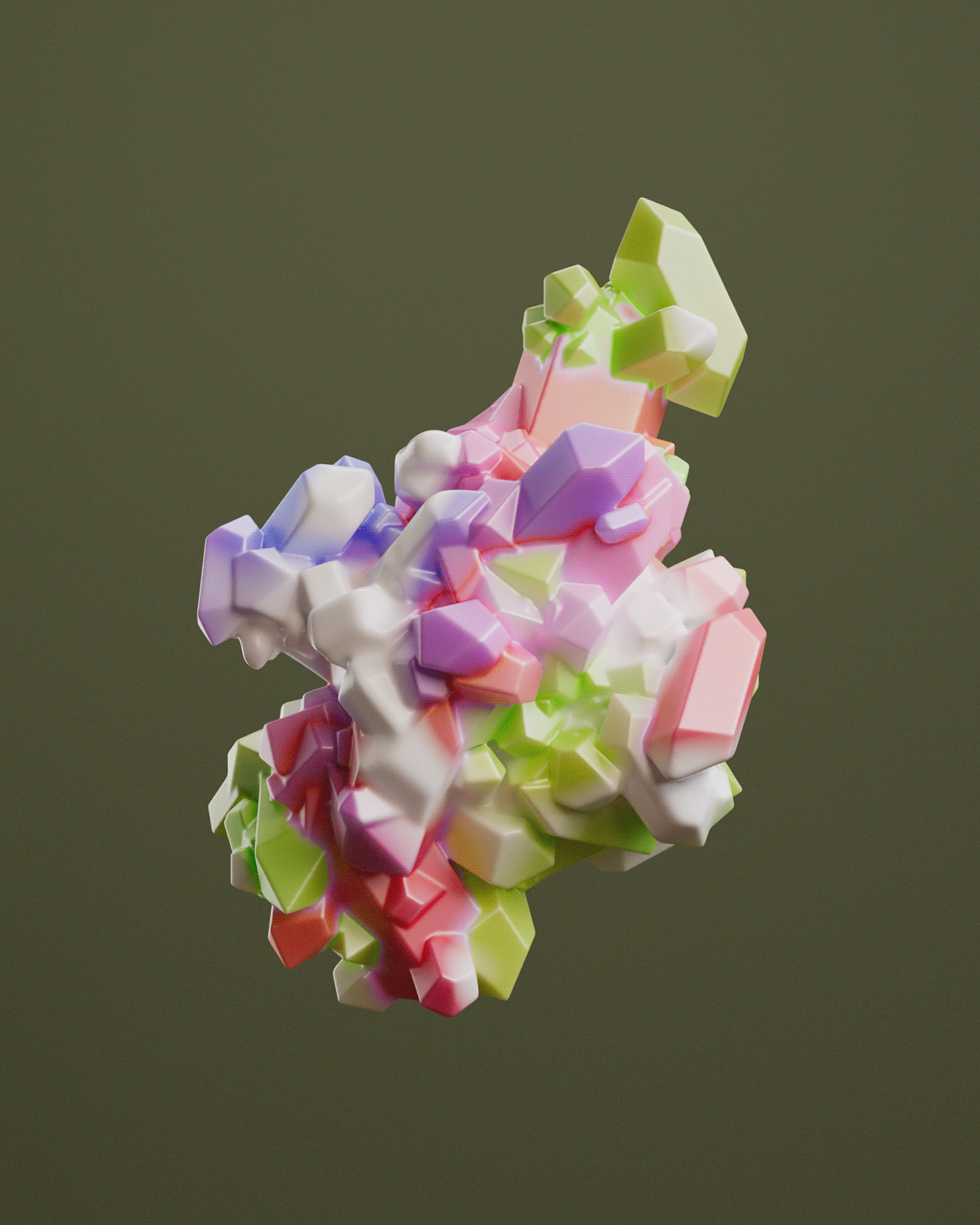 Generative illustrations 2 — Изображение №31 — Иллюстрация, 3D на Dprofile