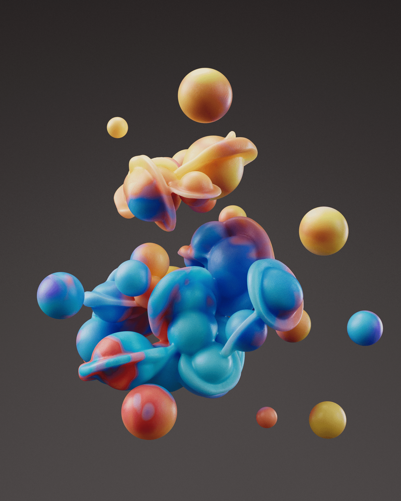 Generative illustrations 2 — Изображение №5 — Иллюстрация, 3D на Dprofile