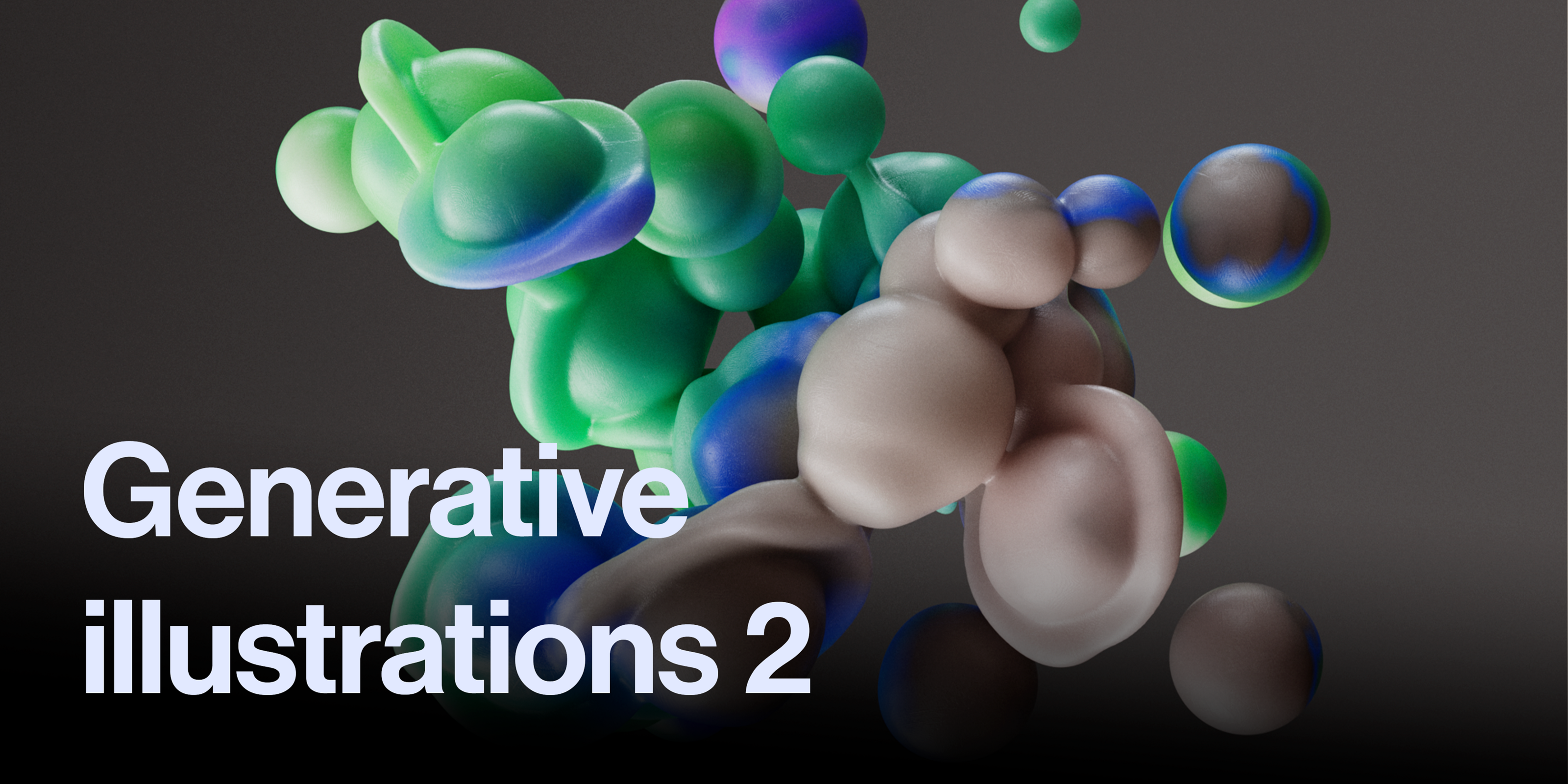 Generative illustrations 2 — Изображение №1 — Иллюстрация, 3D на Dprofile