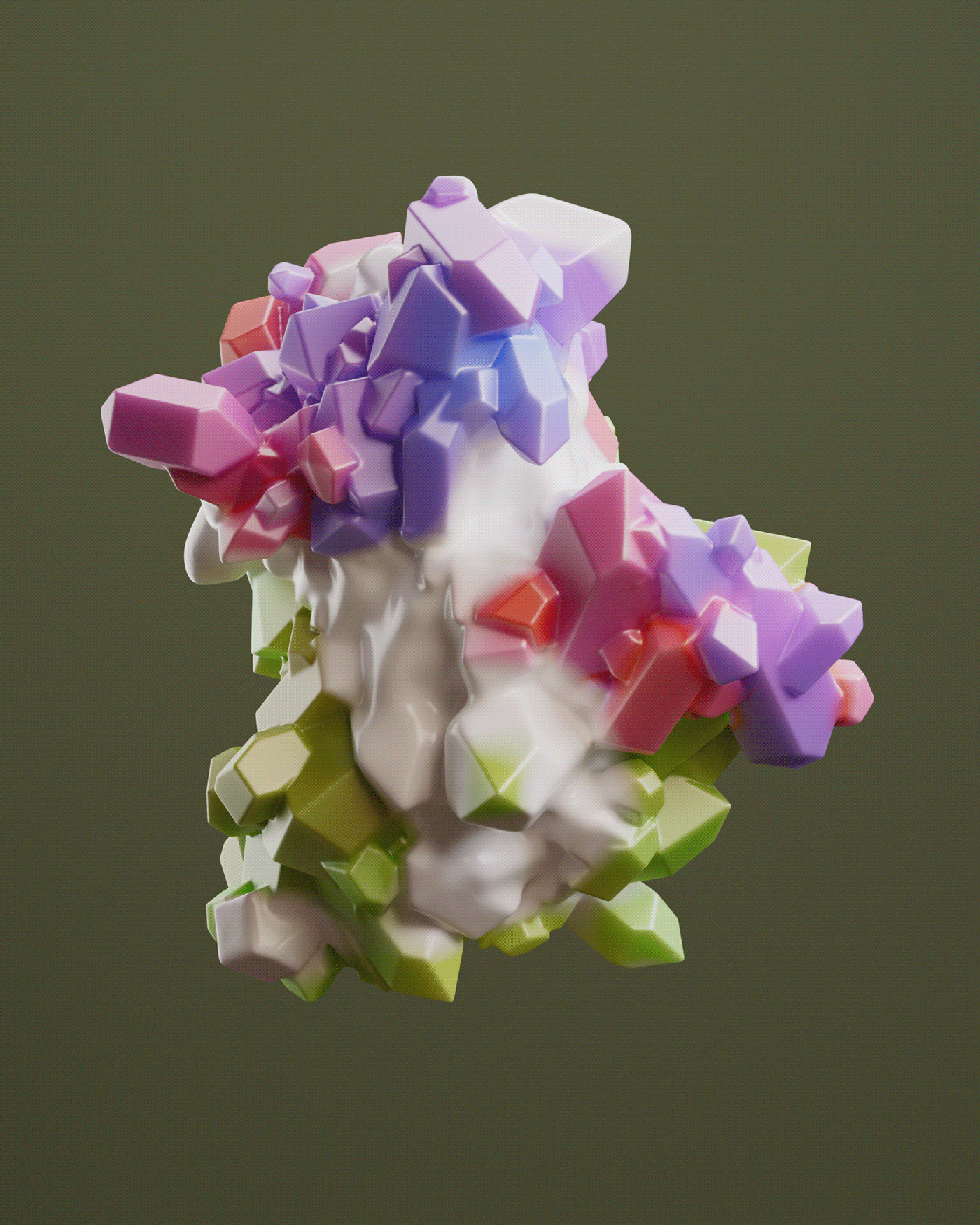Generative illustrations 2 — Изображение №24 — Иллюстрация, 3D на Dprofile