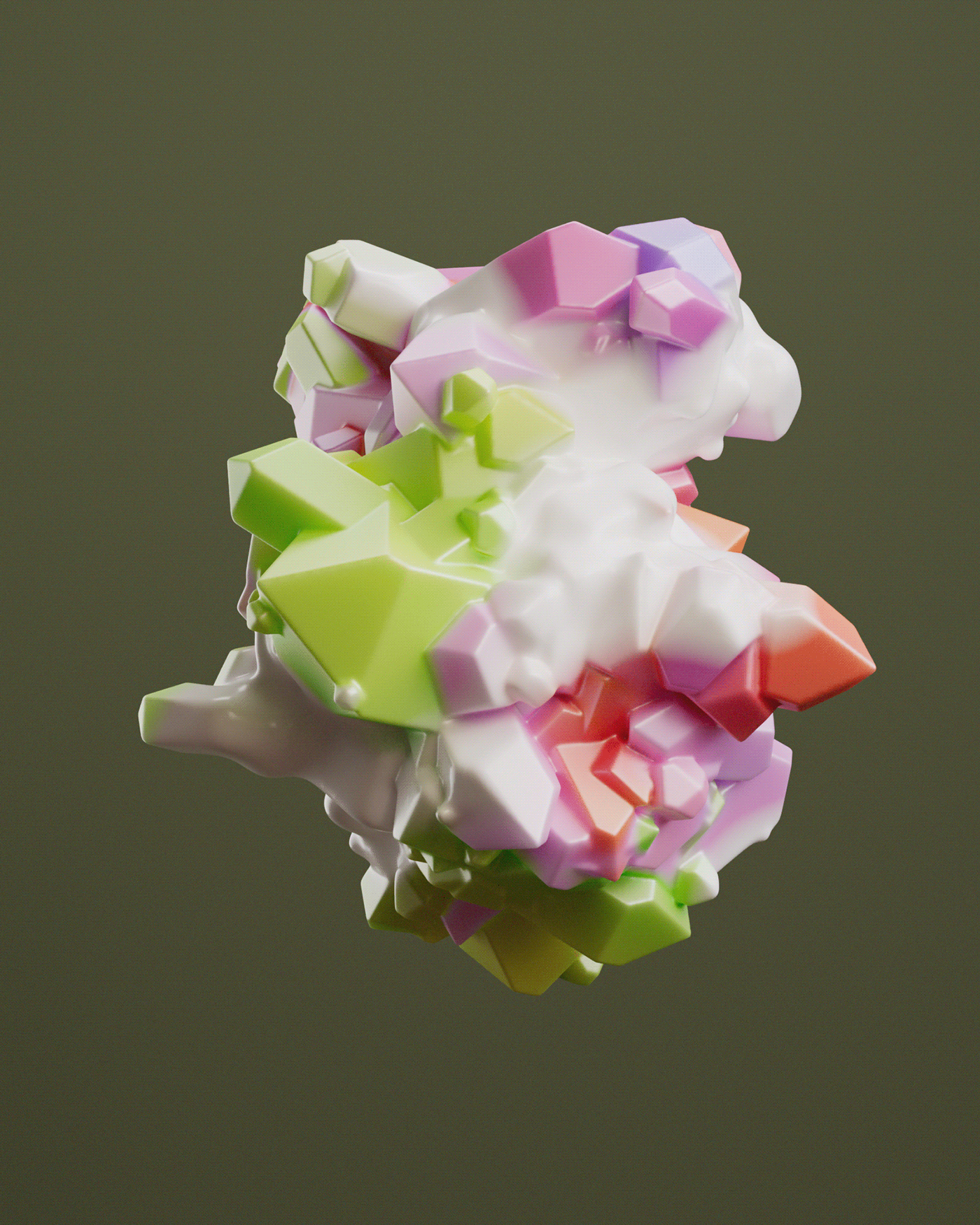 Generative illustrations 2 — Изображение №26 — Иллюстрация, 3D на Dprofile