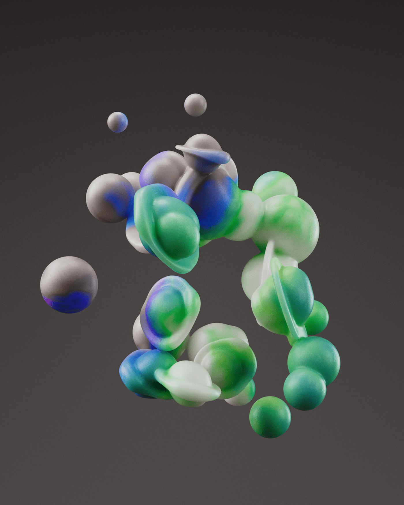 Generative illustrations 2 — Изображение №6 — Иллюстрация, 3D на Dprofile