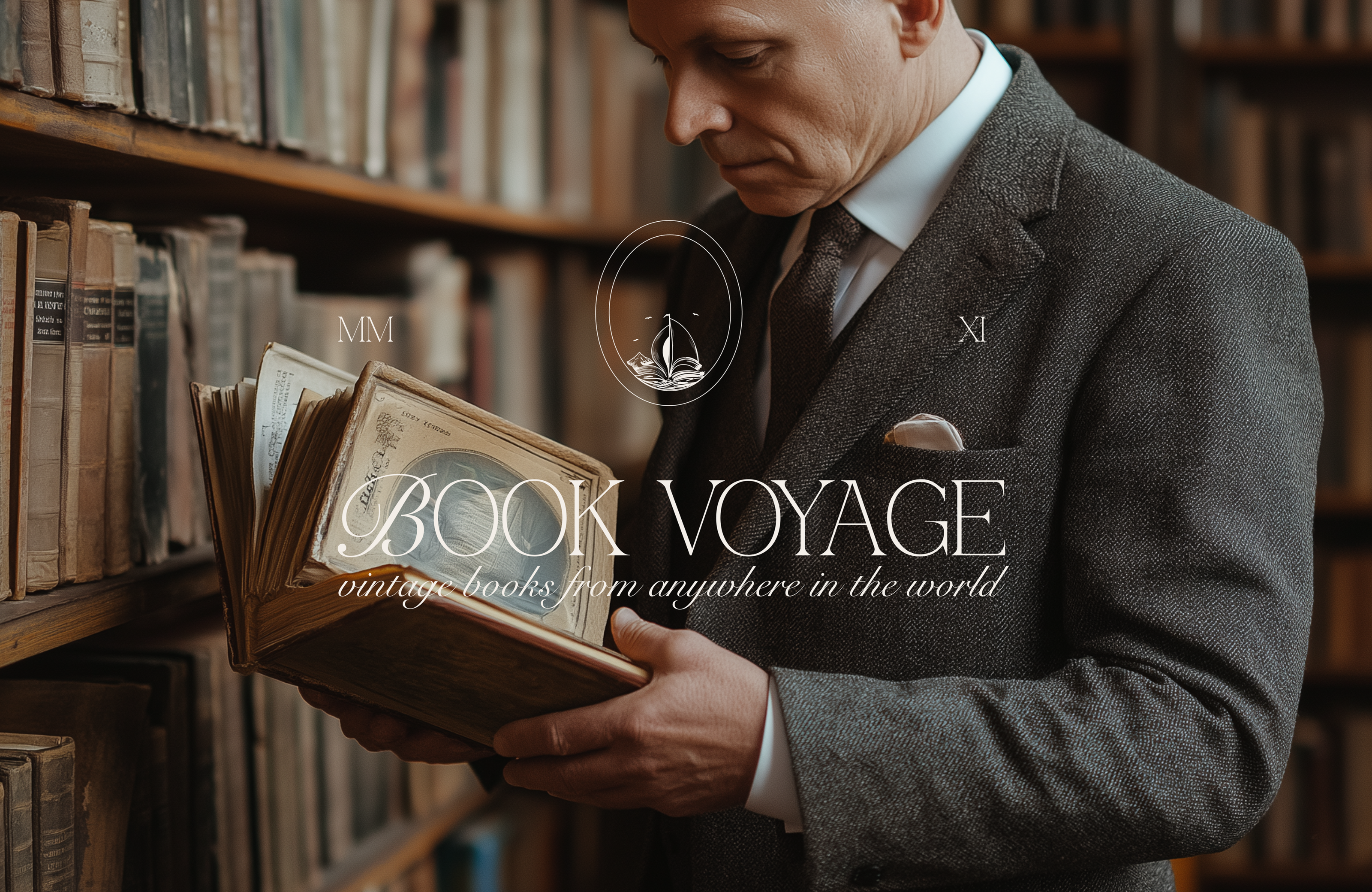 Фирменный стиль для винтажного книжного магазина — Изображение №3 — Брендинг на Dprofile