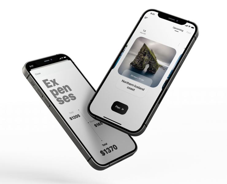 travel planner – iOS App Design — Интерфейсы, Брендинг на Dprofile