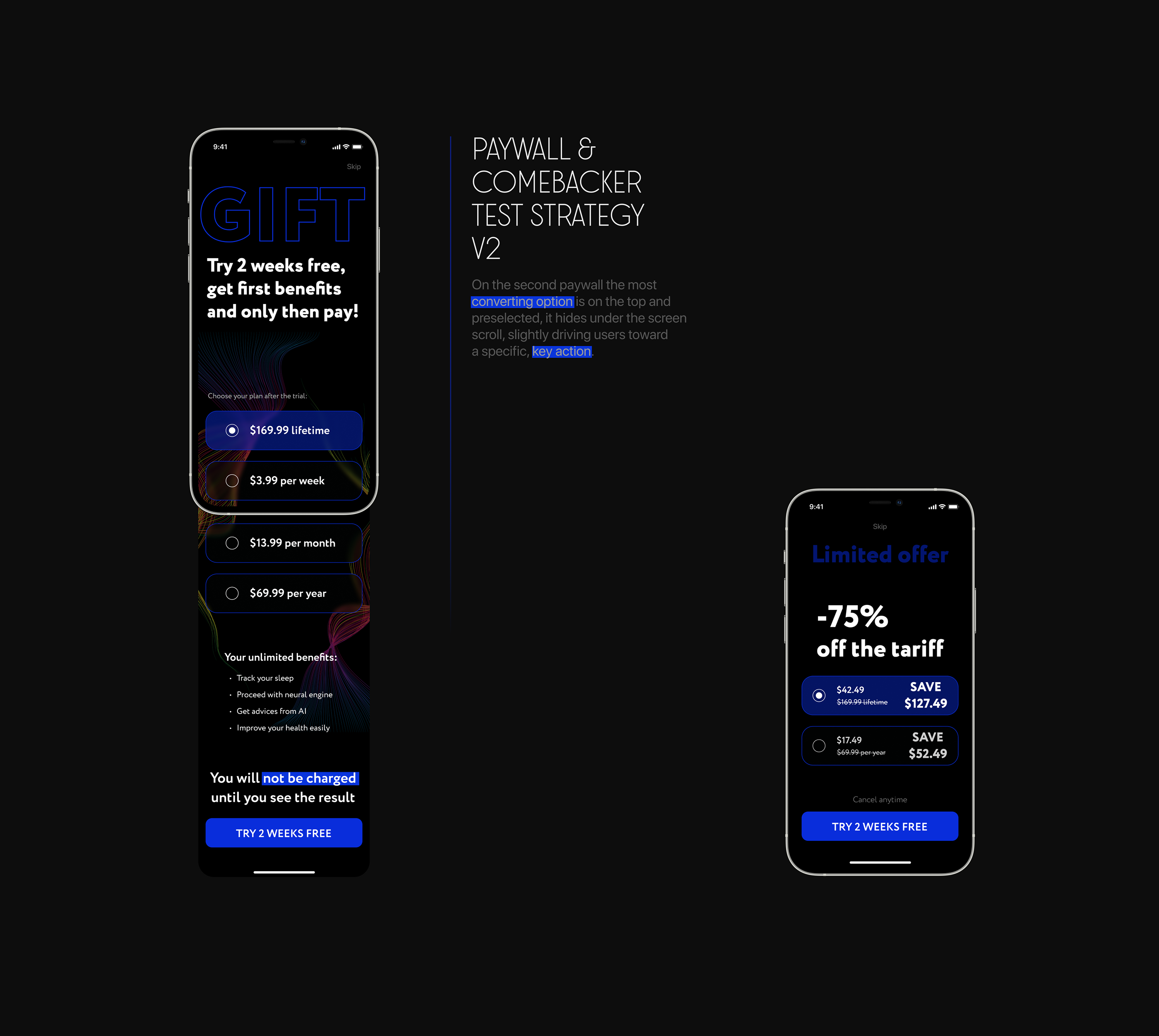 Onboarding & paywall solution, full flow — Изображение №6 — Интерфейсы, Брендинг на Dprofile