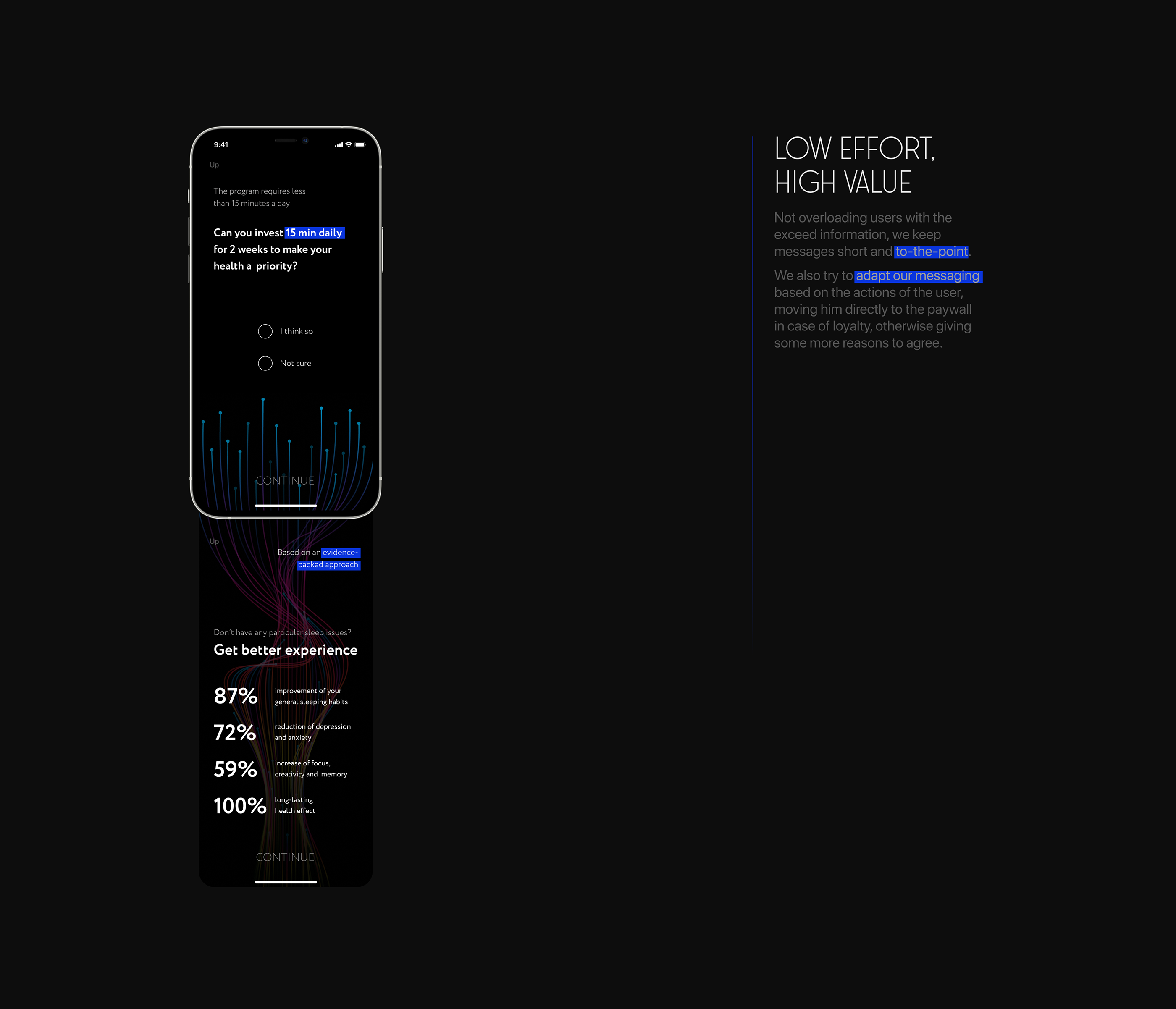 Onboarding & paywall solution, full flow — Изображение №4 — Интерфейсы, Брендинг на Dprofile