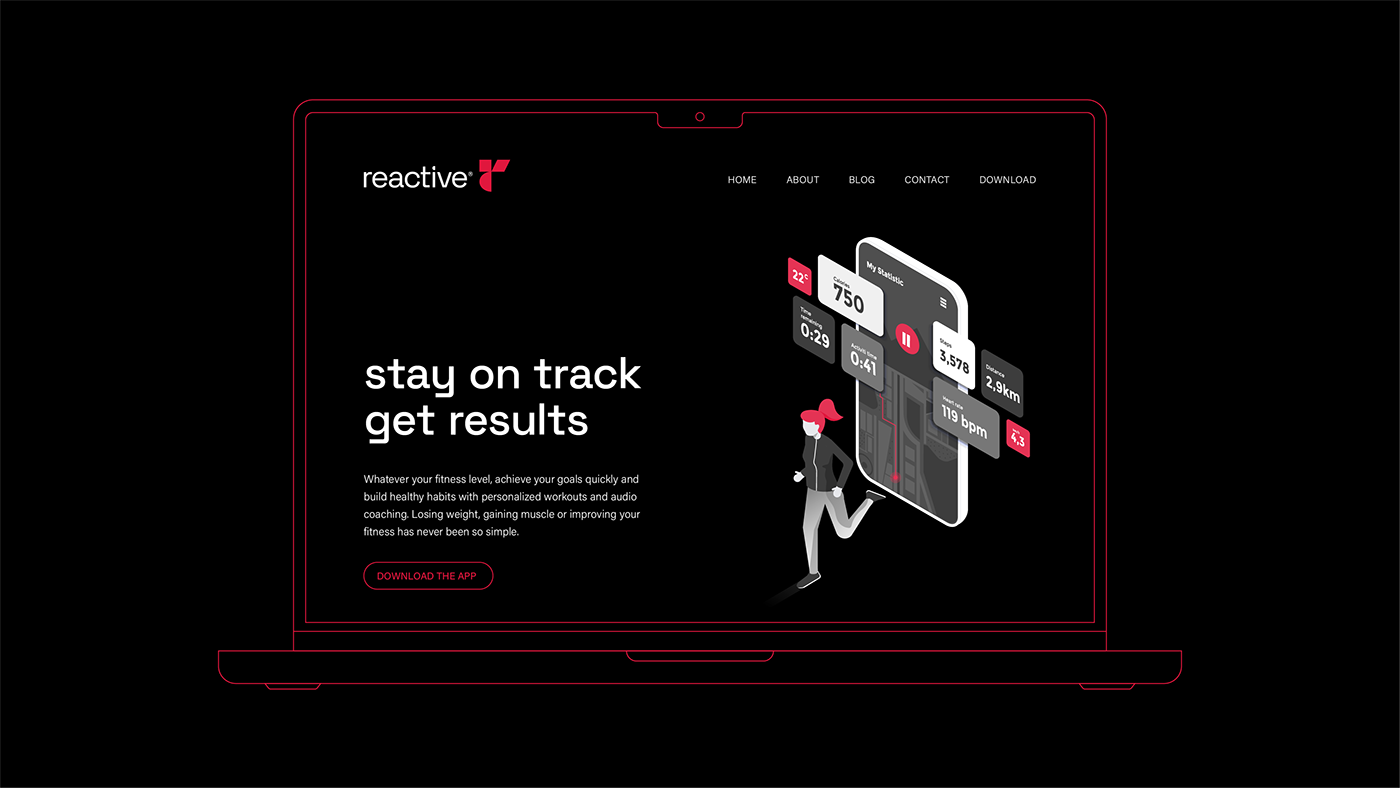reactive® — Изображение №10 — Брендинг, 3D на Dprofile