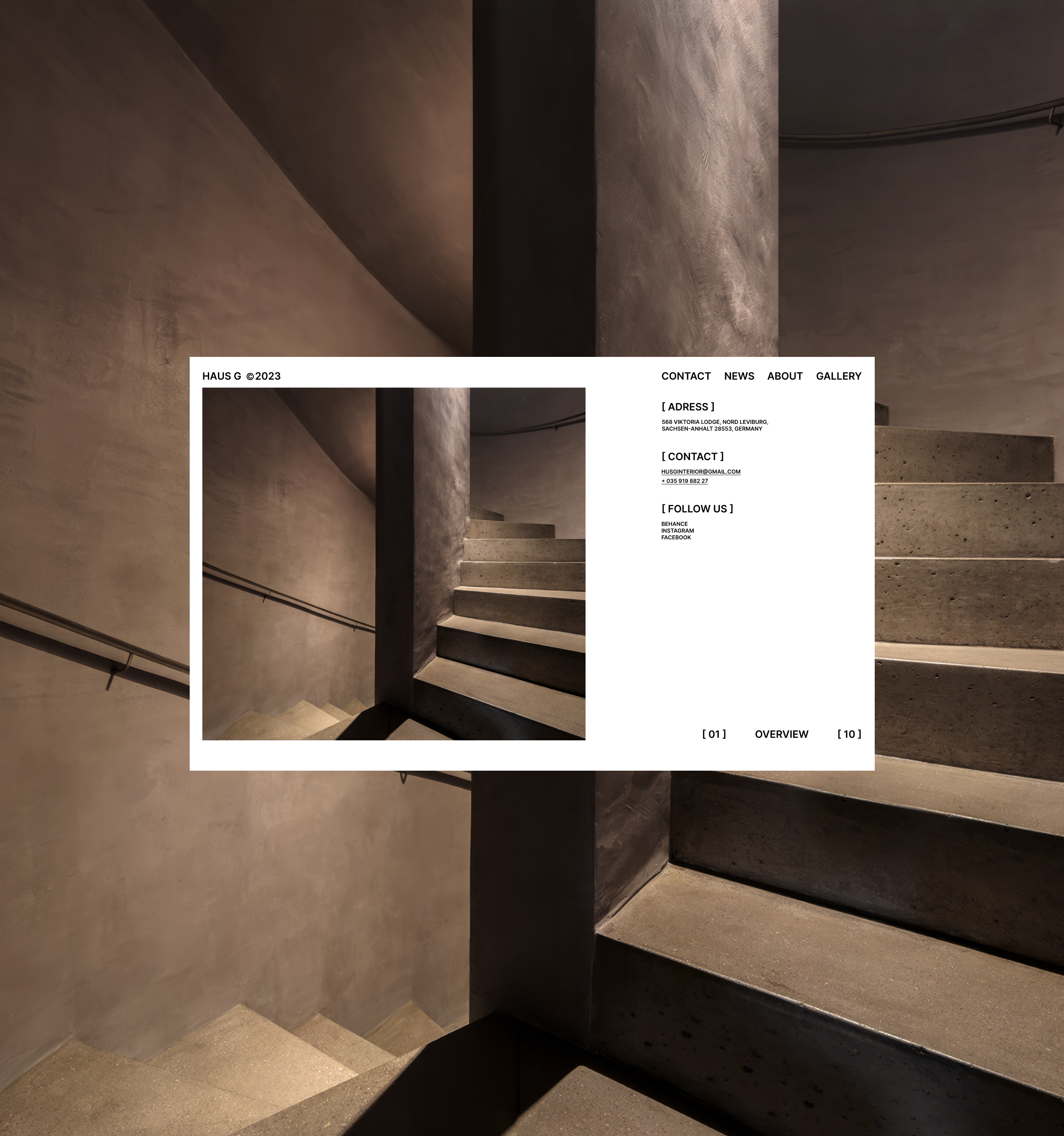 Haus G "Steinernes Mandl" — Изображение №3 — Брендинг, Интерфейсы на Dprofile