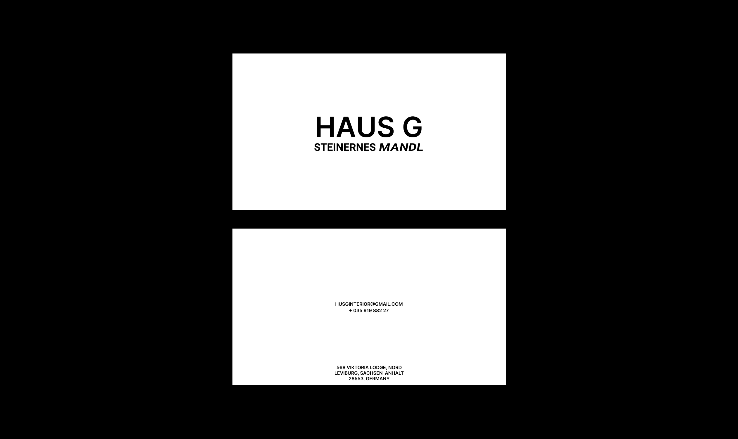 Haus G "Steinernes Mandl" — Изображение №7 — Брендинг, Интерфейсы на Dprofile