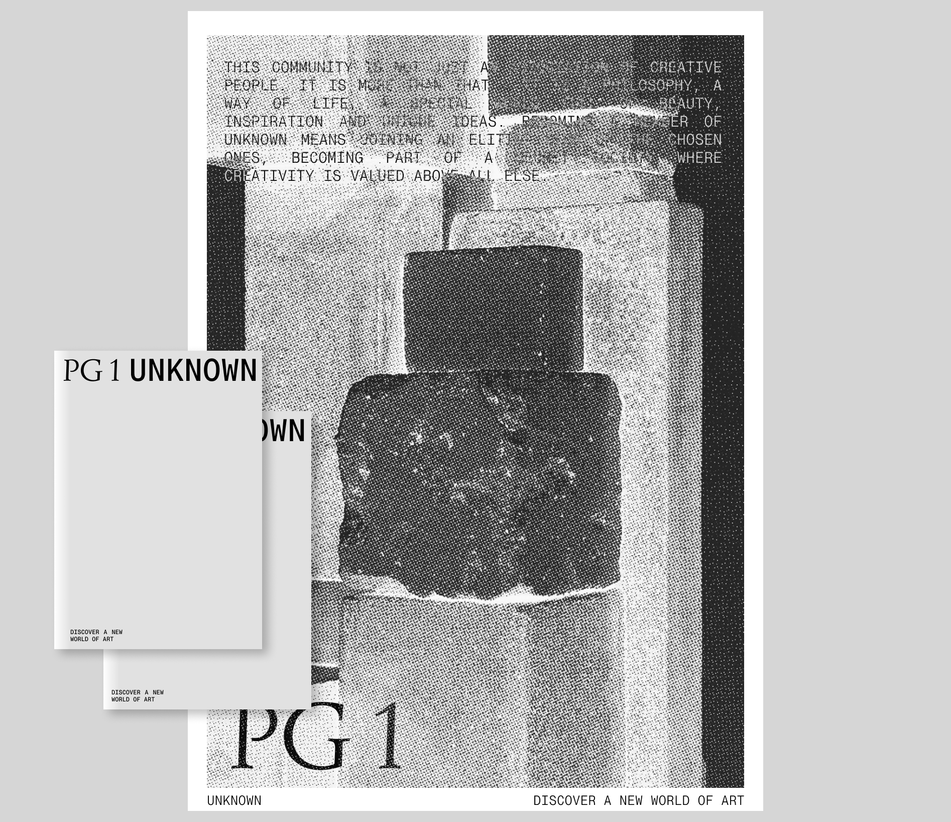 UNKNOWN PG1 Identity — Изображение №13 — Брендинг, Графика на Dprofile