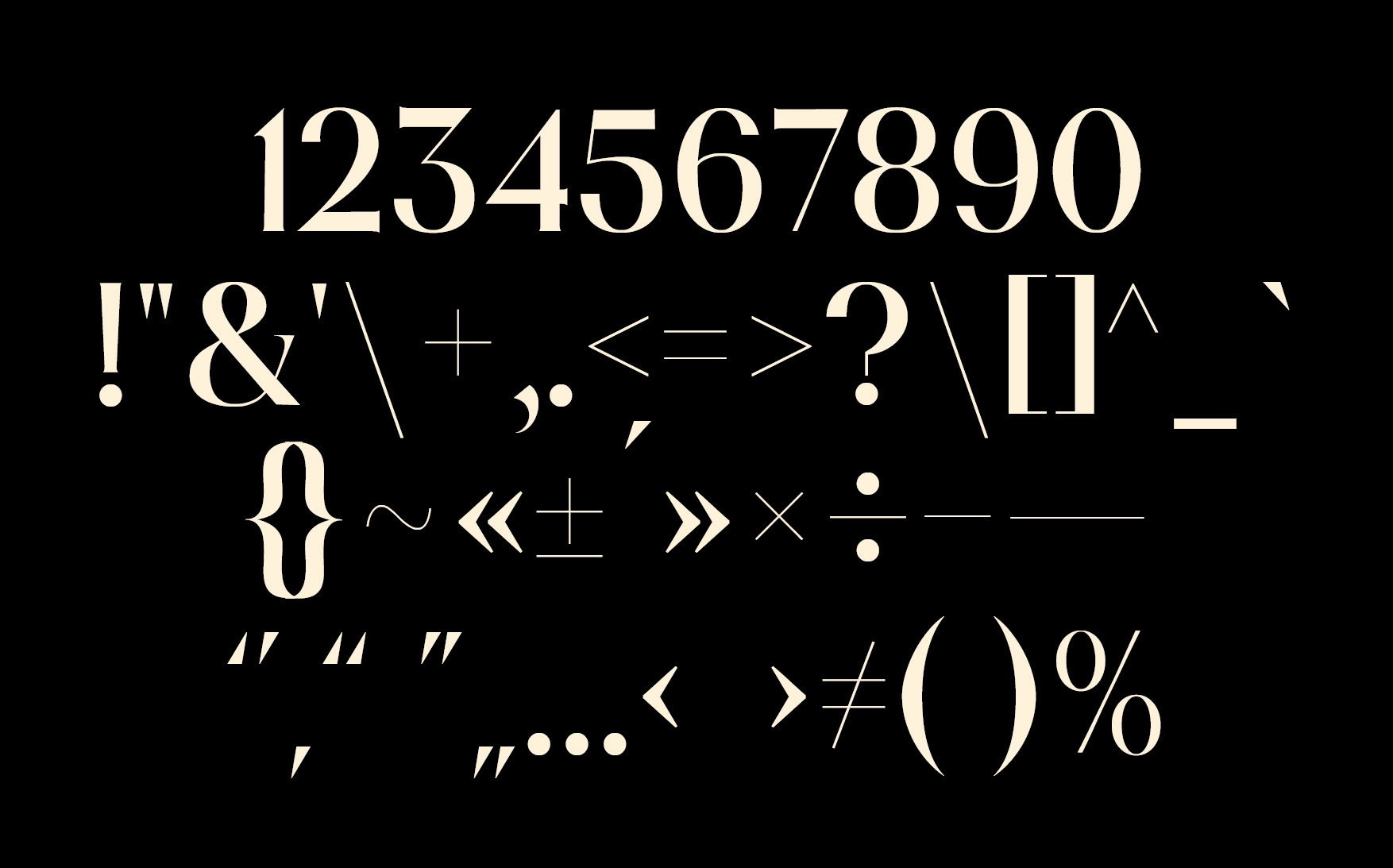 Mirliton Font — Изображение №9 — Графика на Dprofile