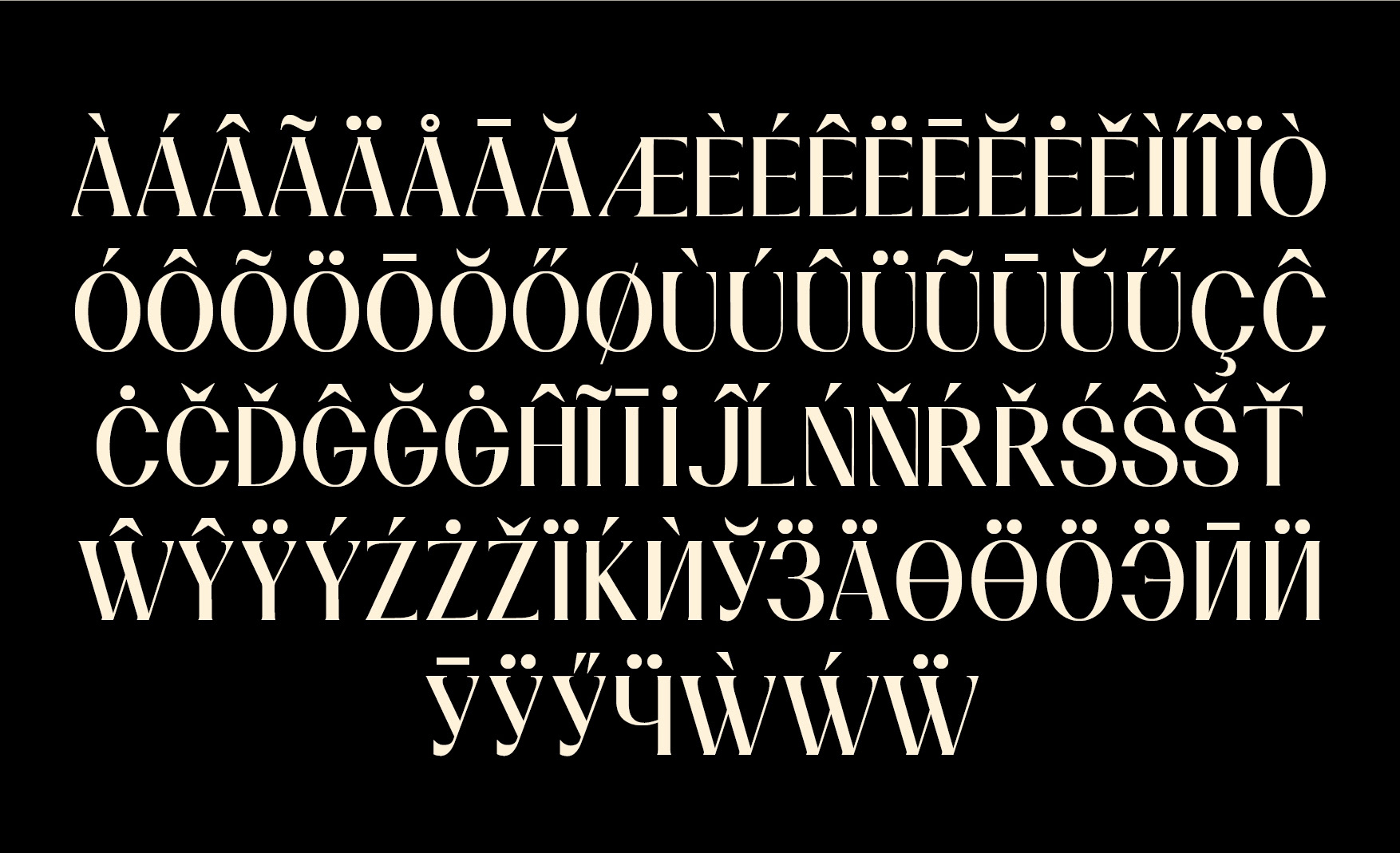 Mirliton Font — Изображение №7 — Графика на Dprofile