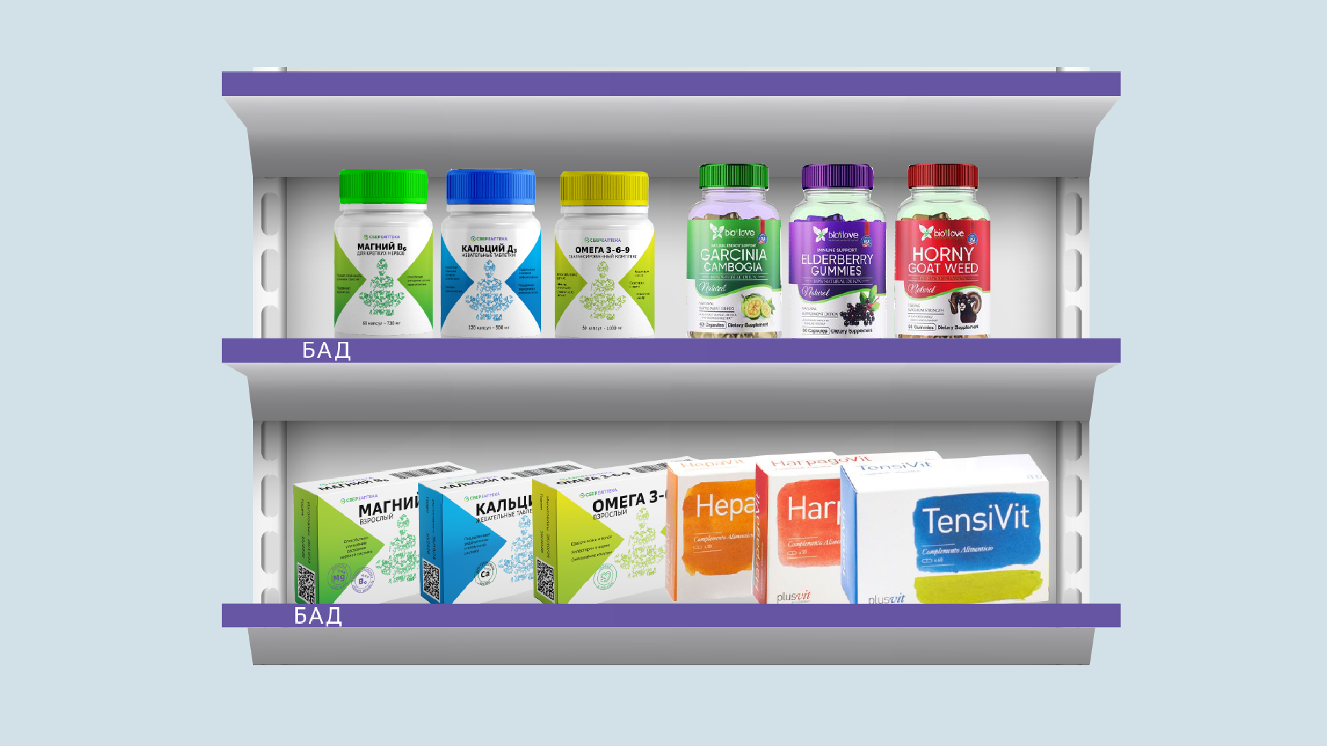 Дизайн упаковки для СТМ БАД от «СБЕР ЕАПТЕКА». — Изображение №16 — Брендинг на Dprofile