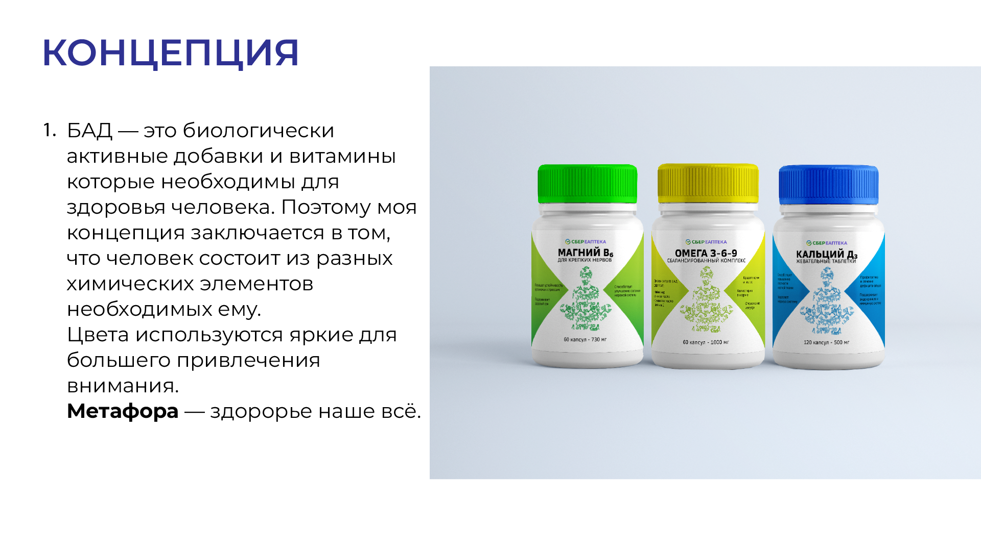 Дизайн упаковки для СТМ БАД от «СБЕР ЕАПТЕКА». — Изображение №7 — Брендинг на Dprofile