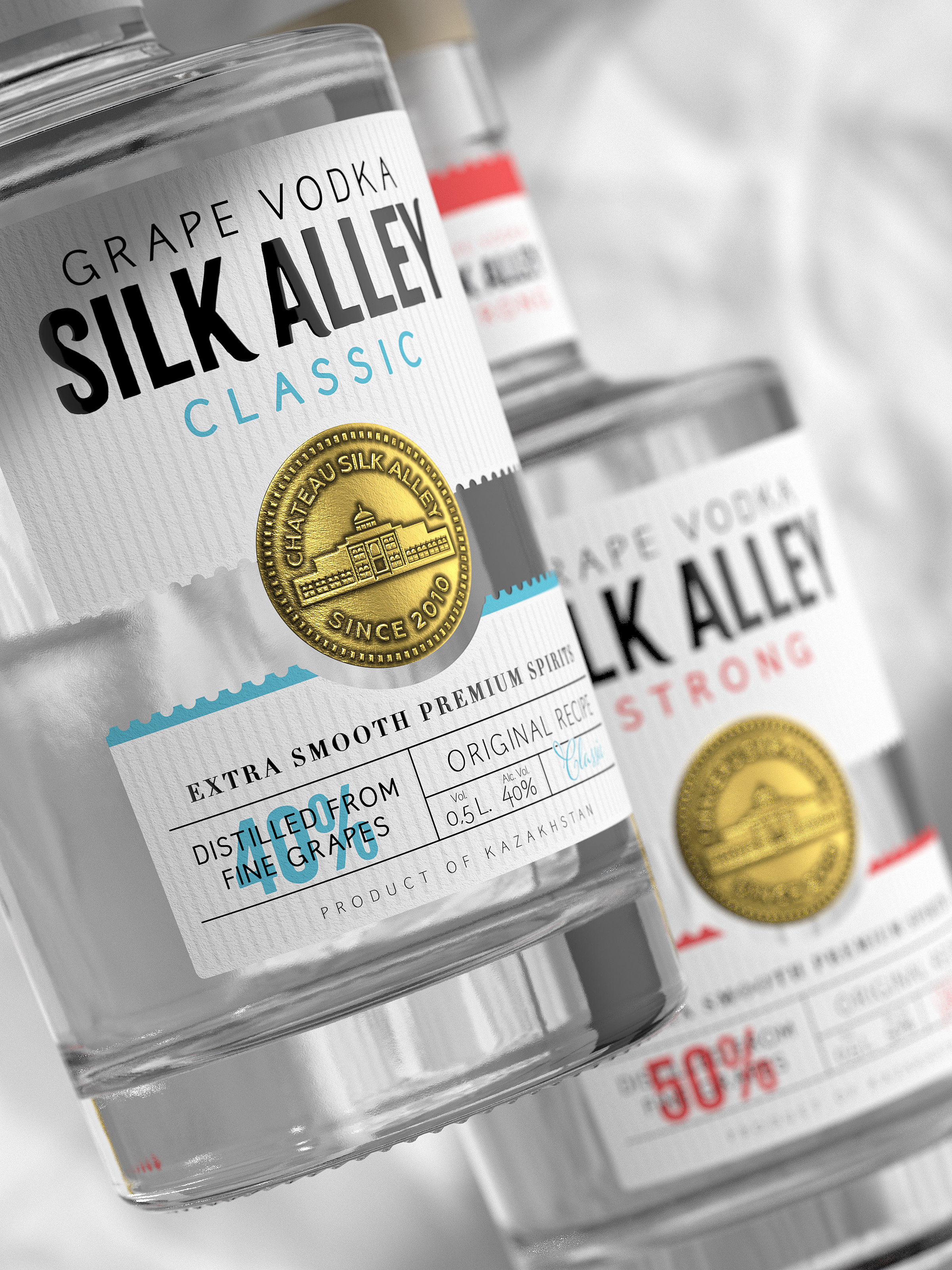 Виноградная водка Silk Alley — Изображение №2 — Брендинг, Маркетинг на Dprofile
