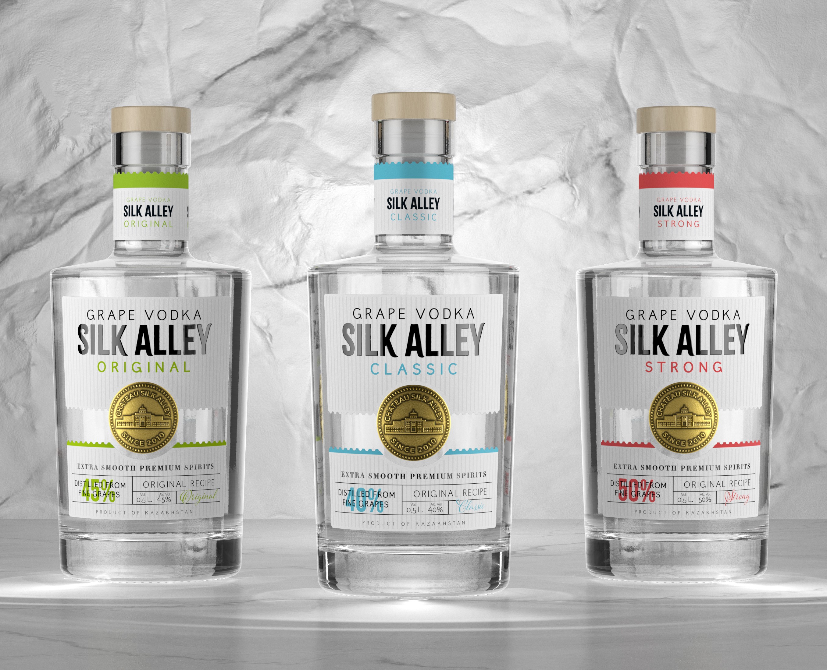 Виноградная водка Silk Alley — Брендинг, Маркетинг на Dprofile