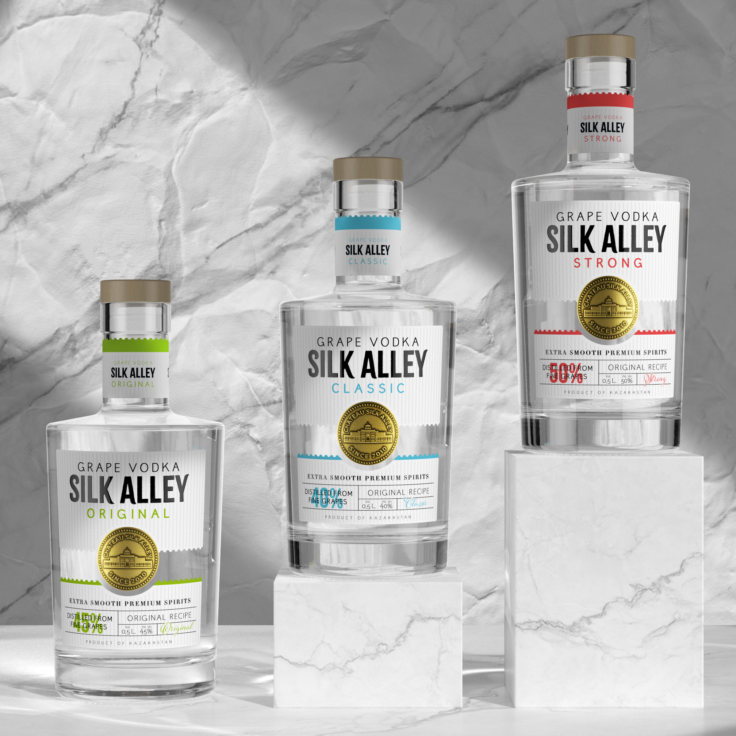 Виноградная водка Silk Alley — Изображение №5 — Брендинг, Маркетинг на Dprofile
