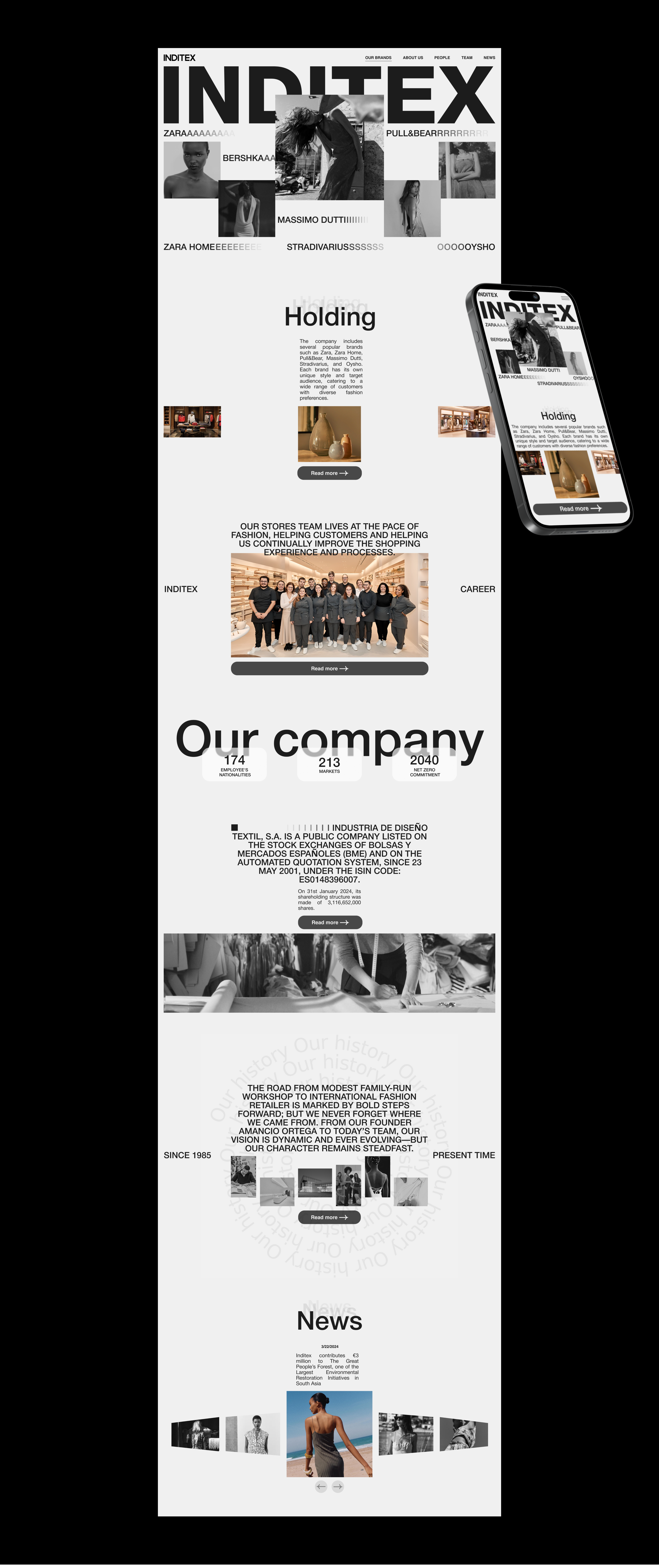 Corporate website (redesign) — Изображение №2 — Интерфейсы, Графика на Dprofile