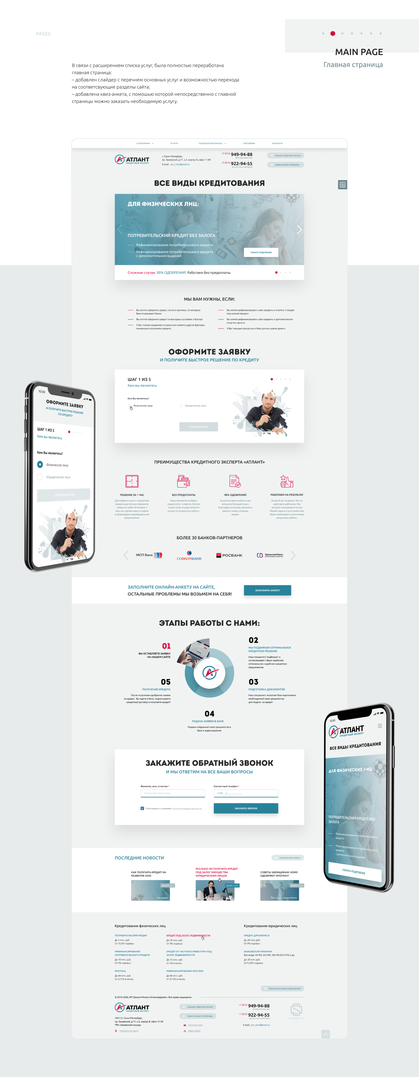 Atlant. Сredit expert. — Изображение №3 — Интерфейсы, Анимация на Dprofile