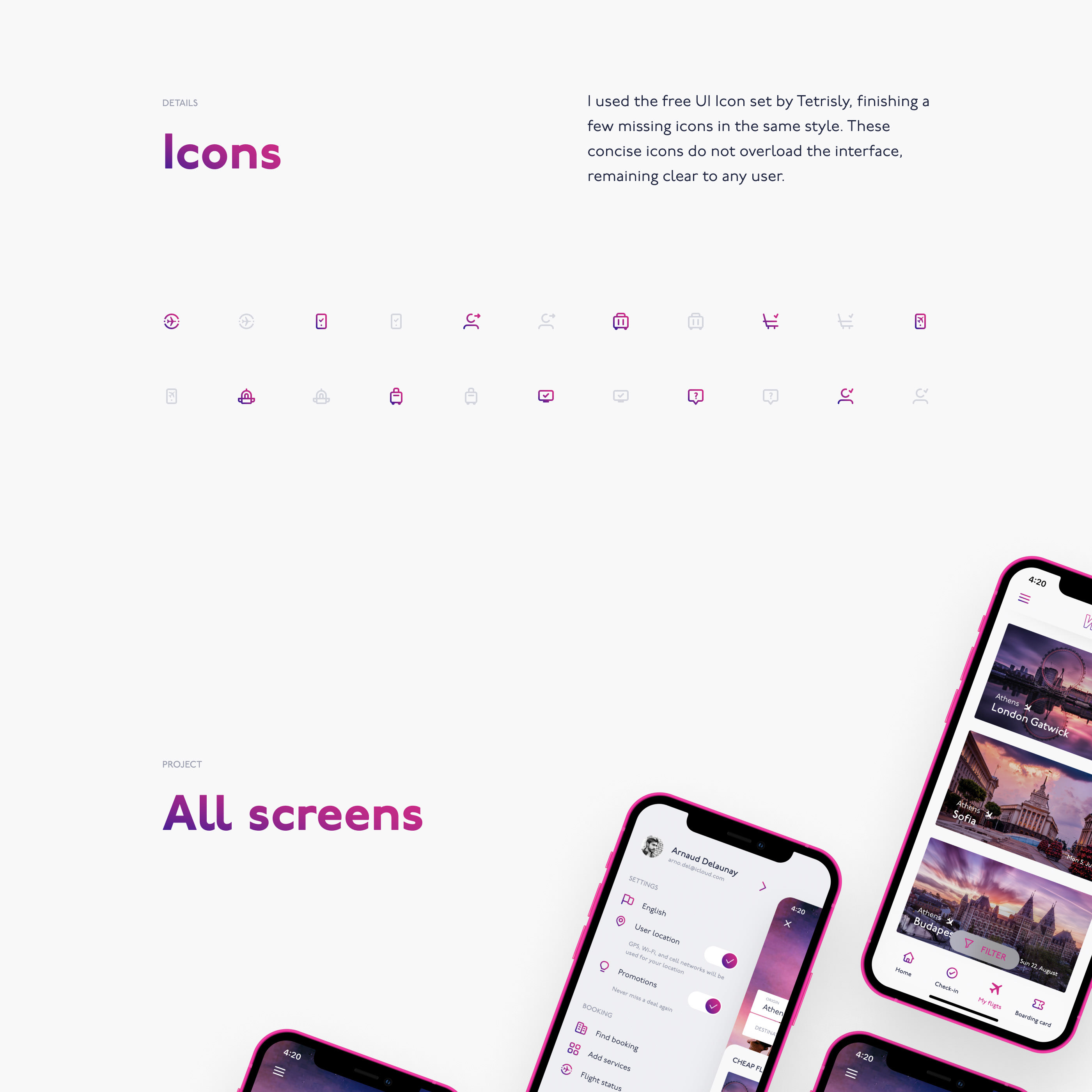 WIZZAIR. Mobile App Redesign Concept — Изображение №20 — Интерфейсы, Анимация на Dprofile