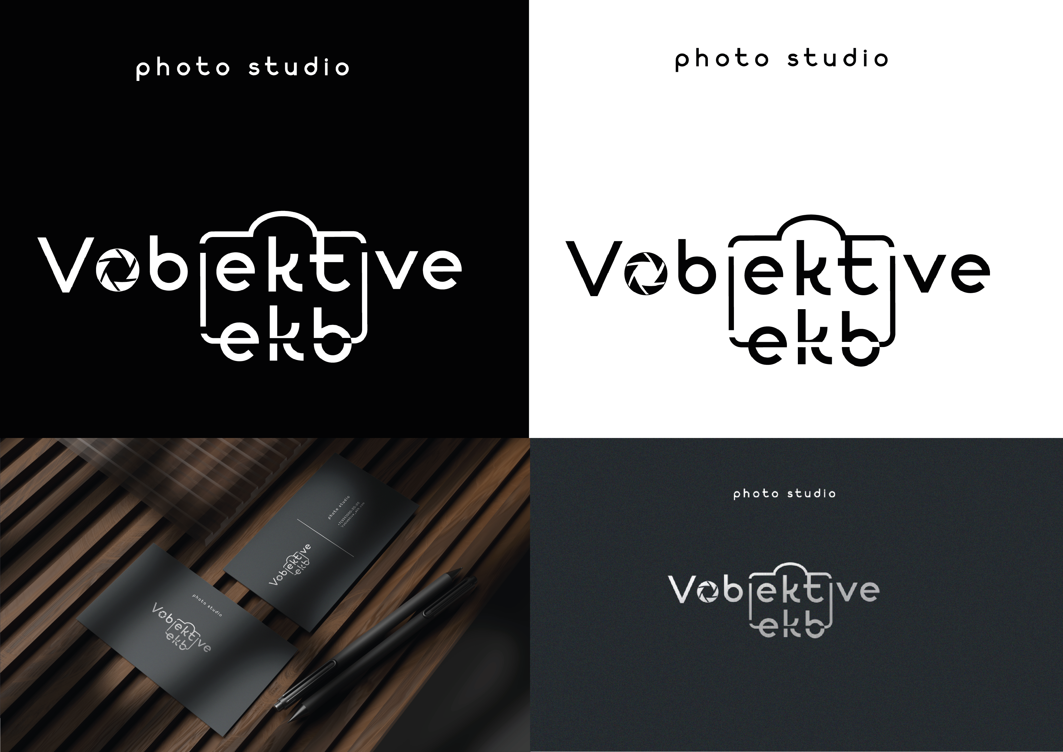 Концепция логотипа для фотостудииии — Изображение №3 — Брендинг, Графика на Dprofile