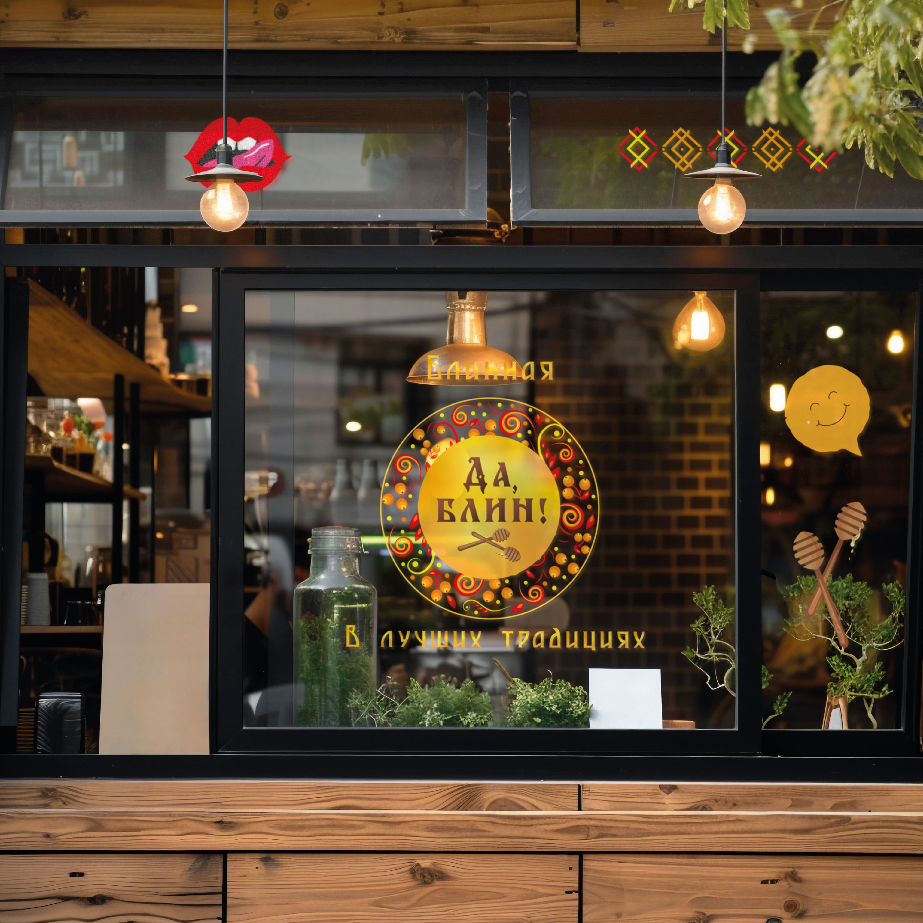 Блинная "Да, блин!" — Изображение №6 — Брендинг, Графика на Dprofile