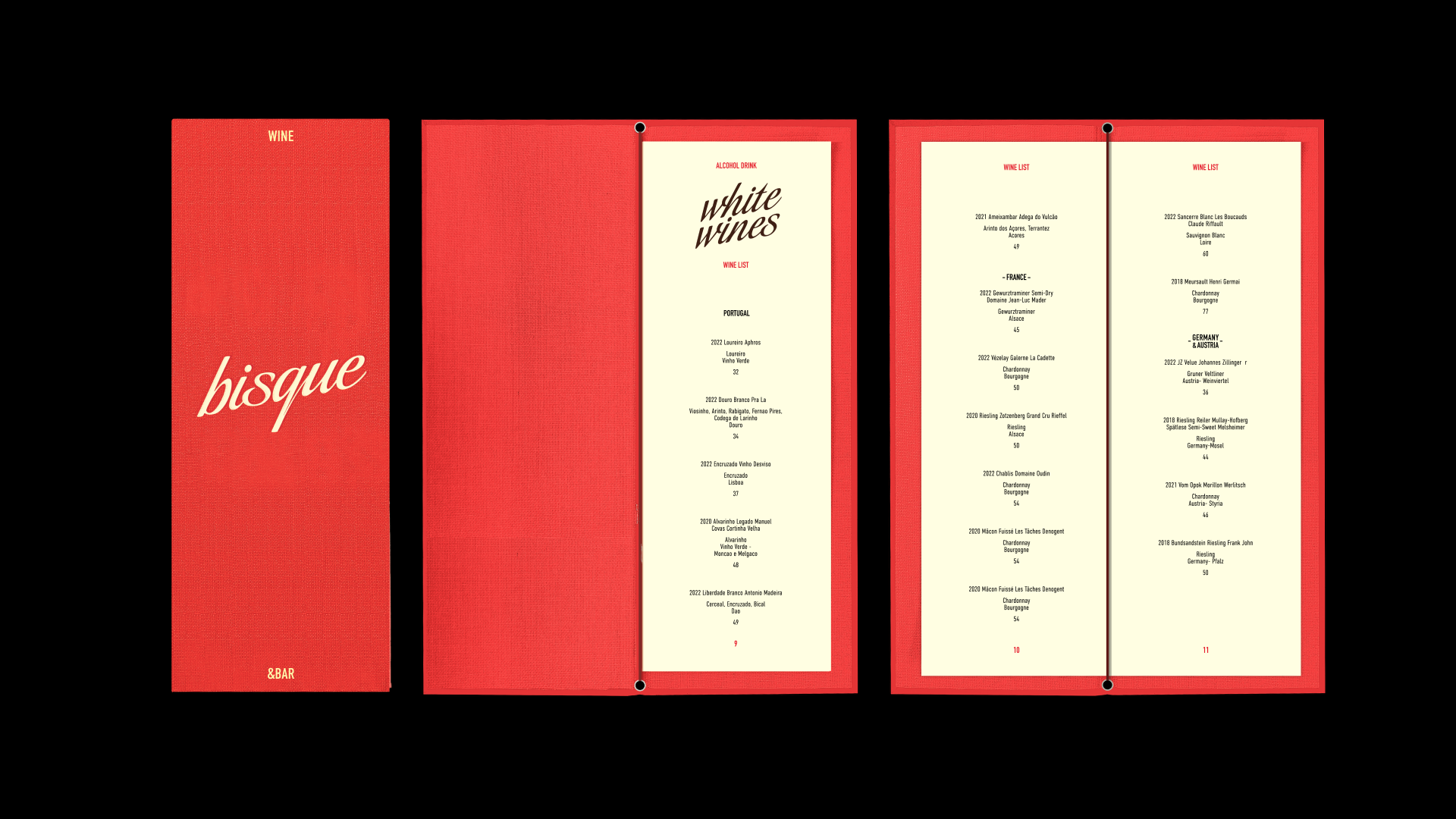 BISQUE BISTRO VISUAL IDENTITY — Изображение №4 — Брендинг, Графика на Dprofile