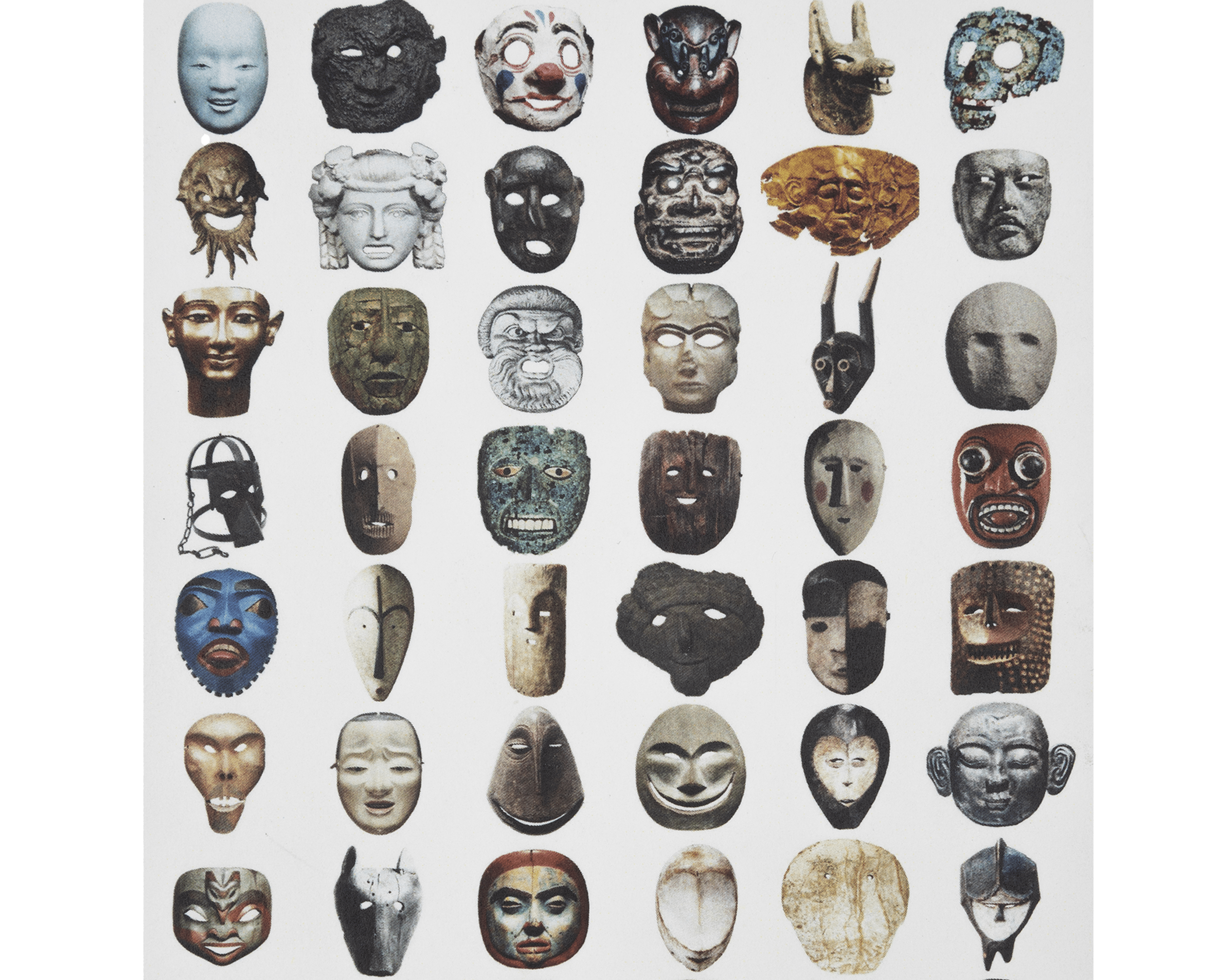 BOOK ABOUT MASK PHENOMENON — Иллюстрация, Графика на Dprofile