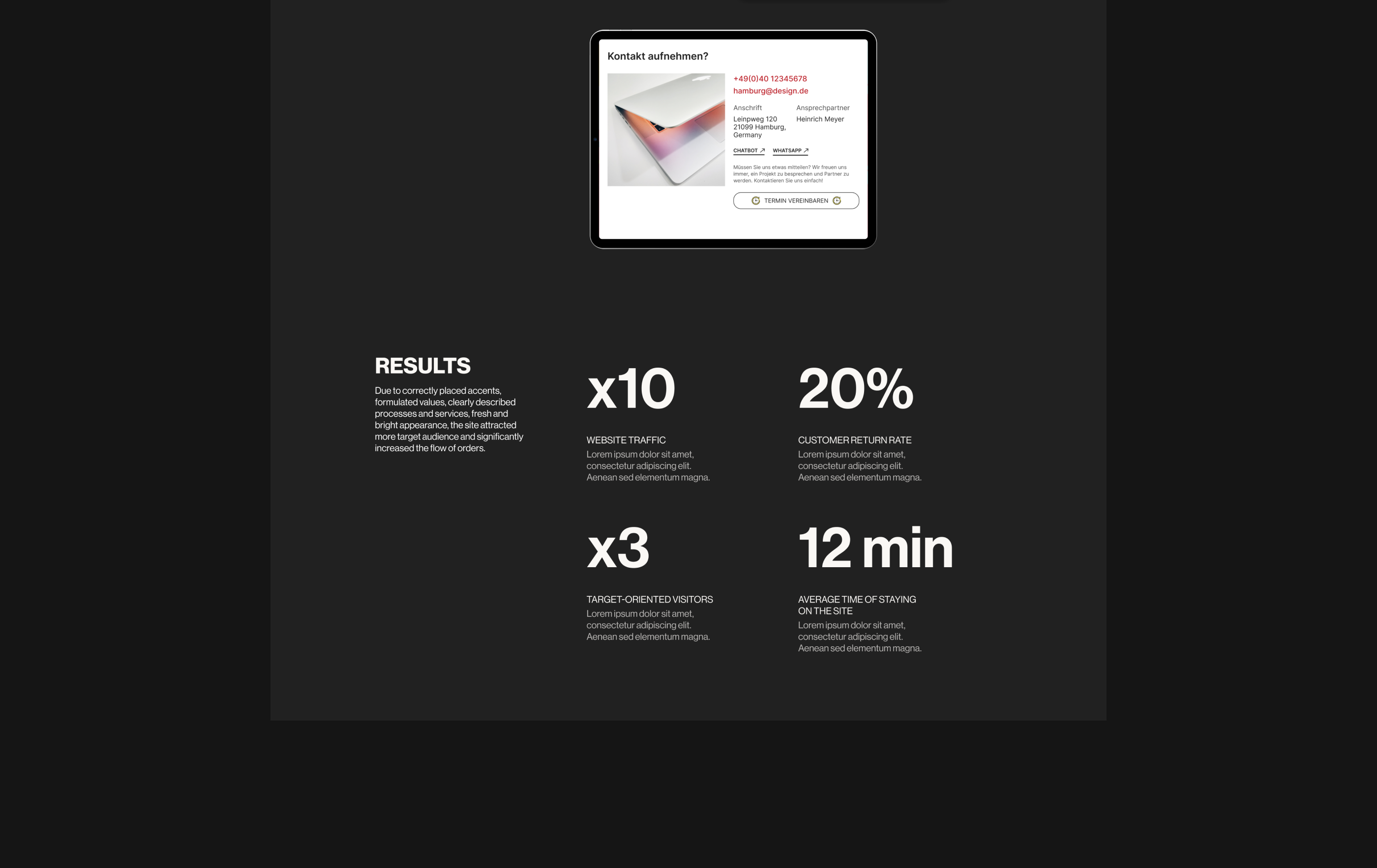 UX/UI Designer's website — Изображение №17 — Интерфейсы, Брендинг на Dprofile