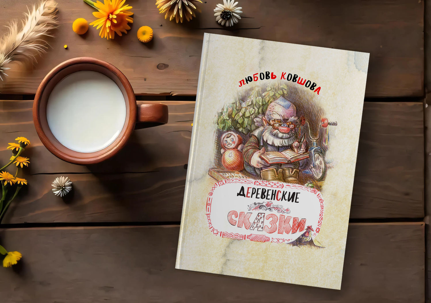 Книга "Деревенские сказки" — Изображение №1 — Иллюстрация, Графика на Dprofile