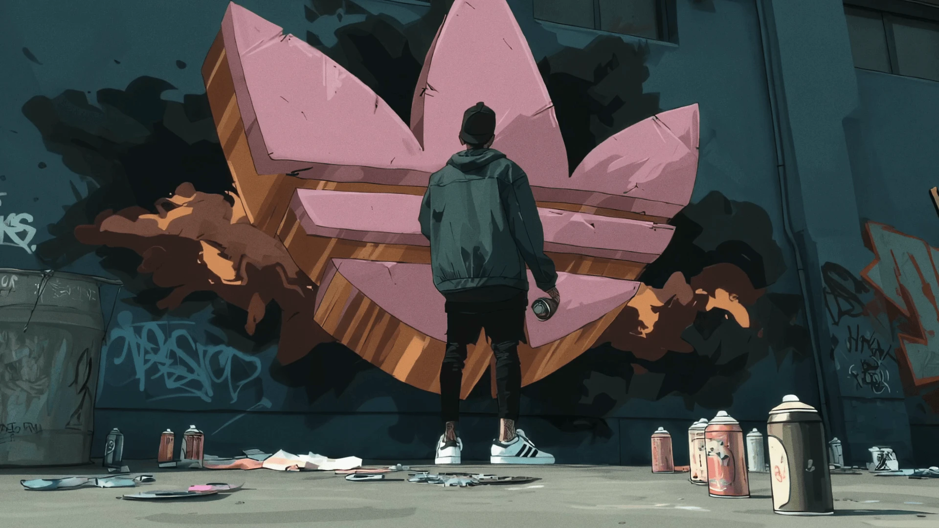 Как мы сделали Adidas спек с помощью нейросетей — Изображение №1 — Брендинг, 3D на Dprofile
