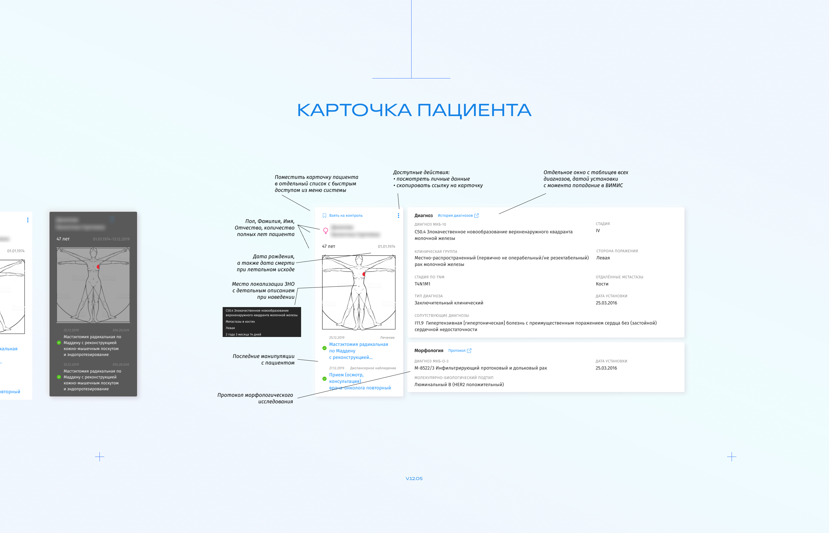 ВИМИС ОНКО — Изображение №9 — Интерфейсы на Dprofile