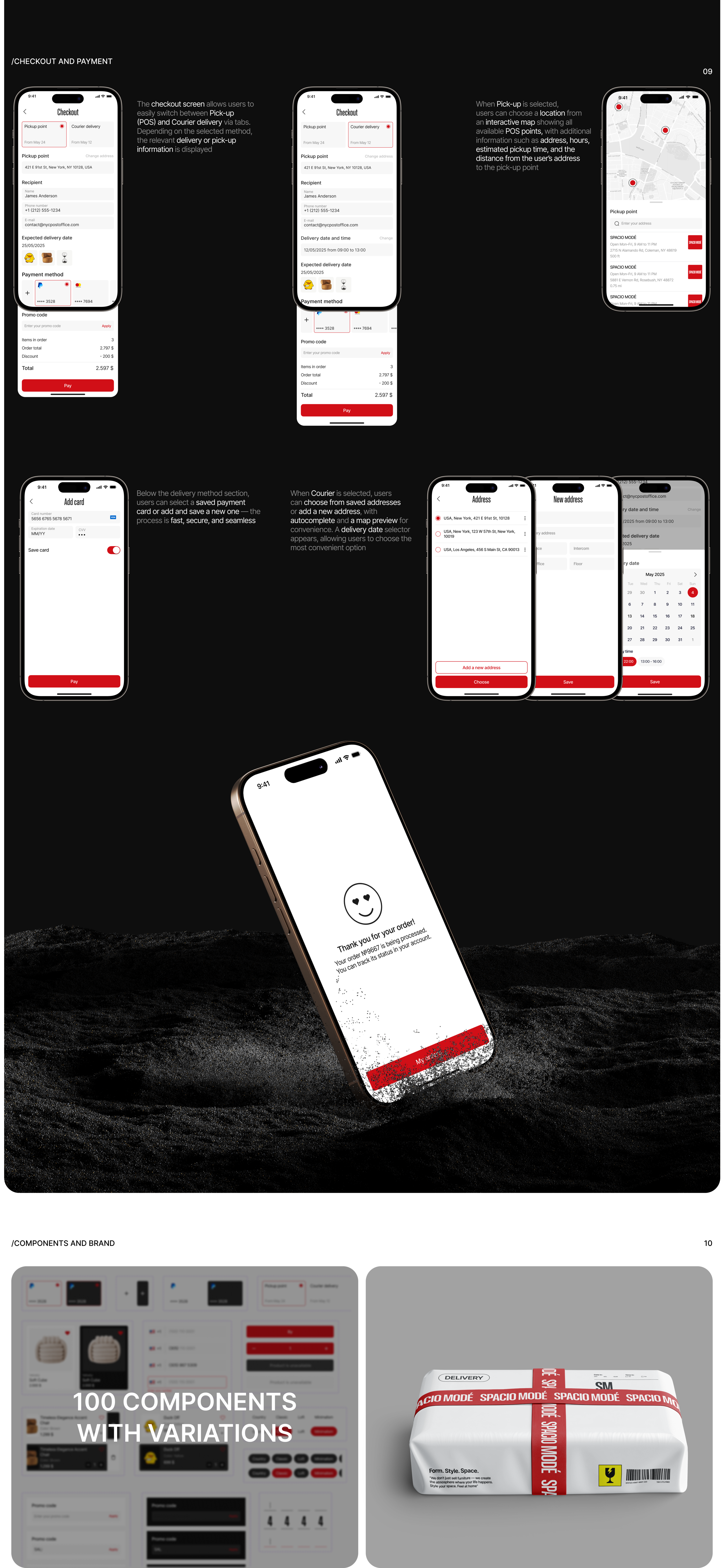 SPACIO MODÉ / Mobile App / Product design / Marketplace — Изображение №6 — Интерфейсы на Dprofile