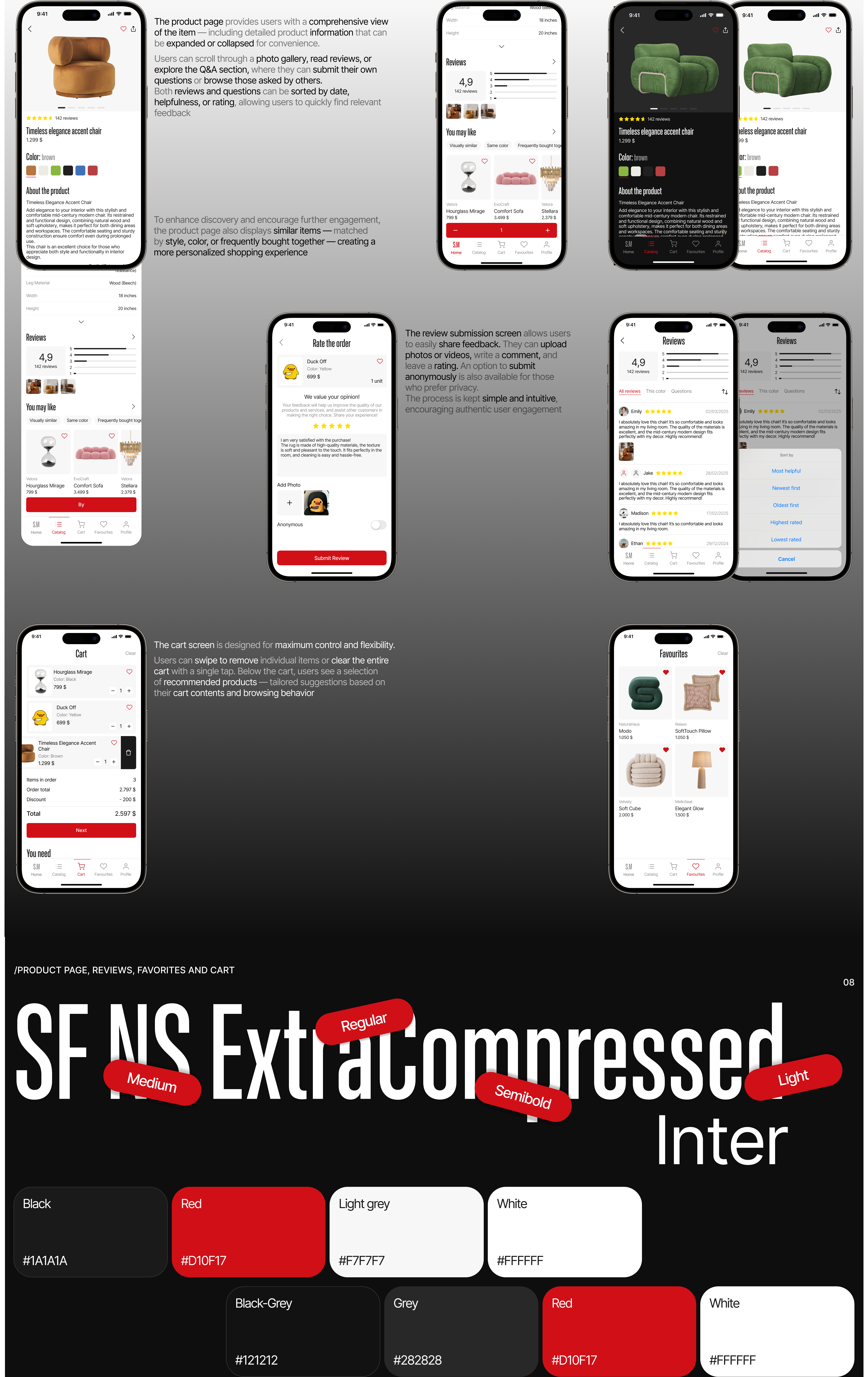 SPACIO MODÉ / Mobile App / Product design / Marketplace — Изображение №5 — Интерфейсы на Dprofile