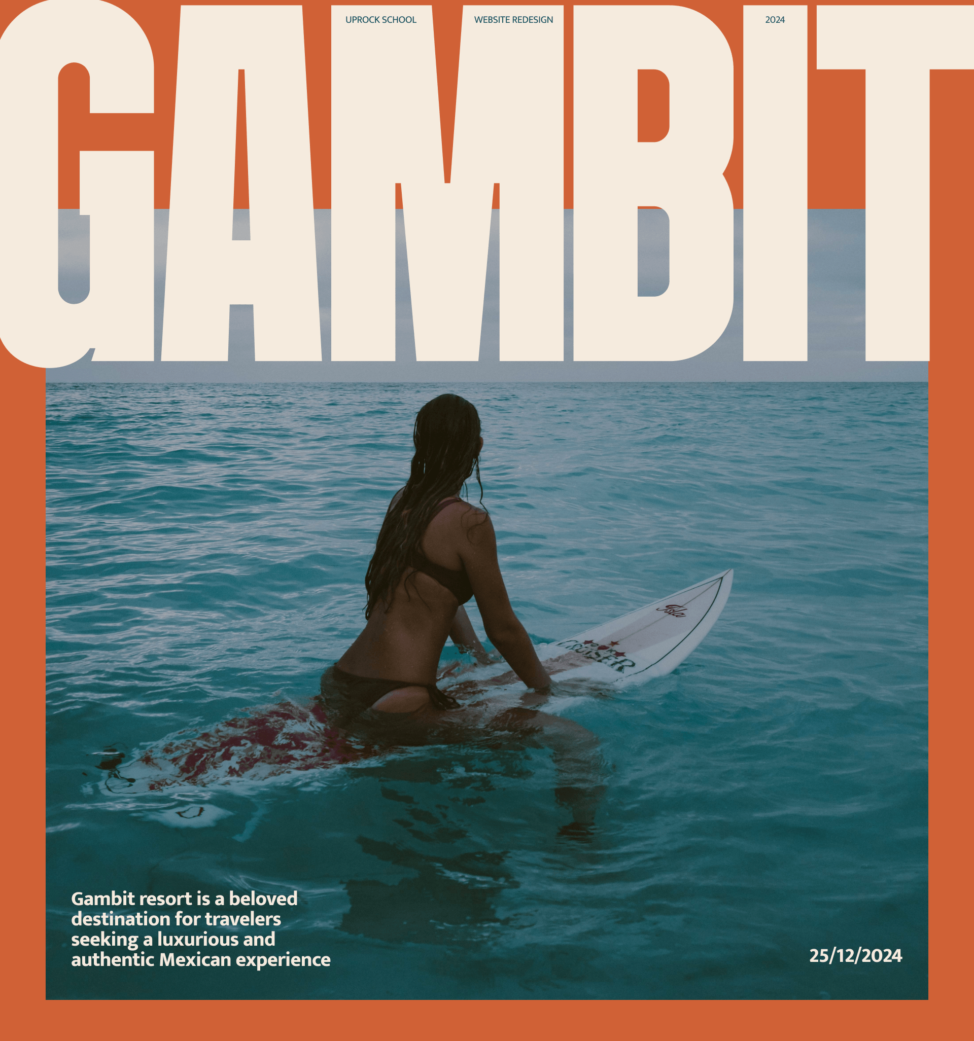 GAMBIT RESORT | Redesign website travel agency — Изображение №1 — Интерфейсы, Иллюстрация на Dprofile